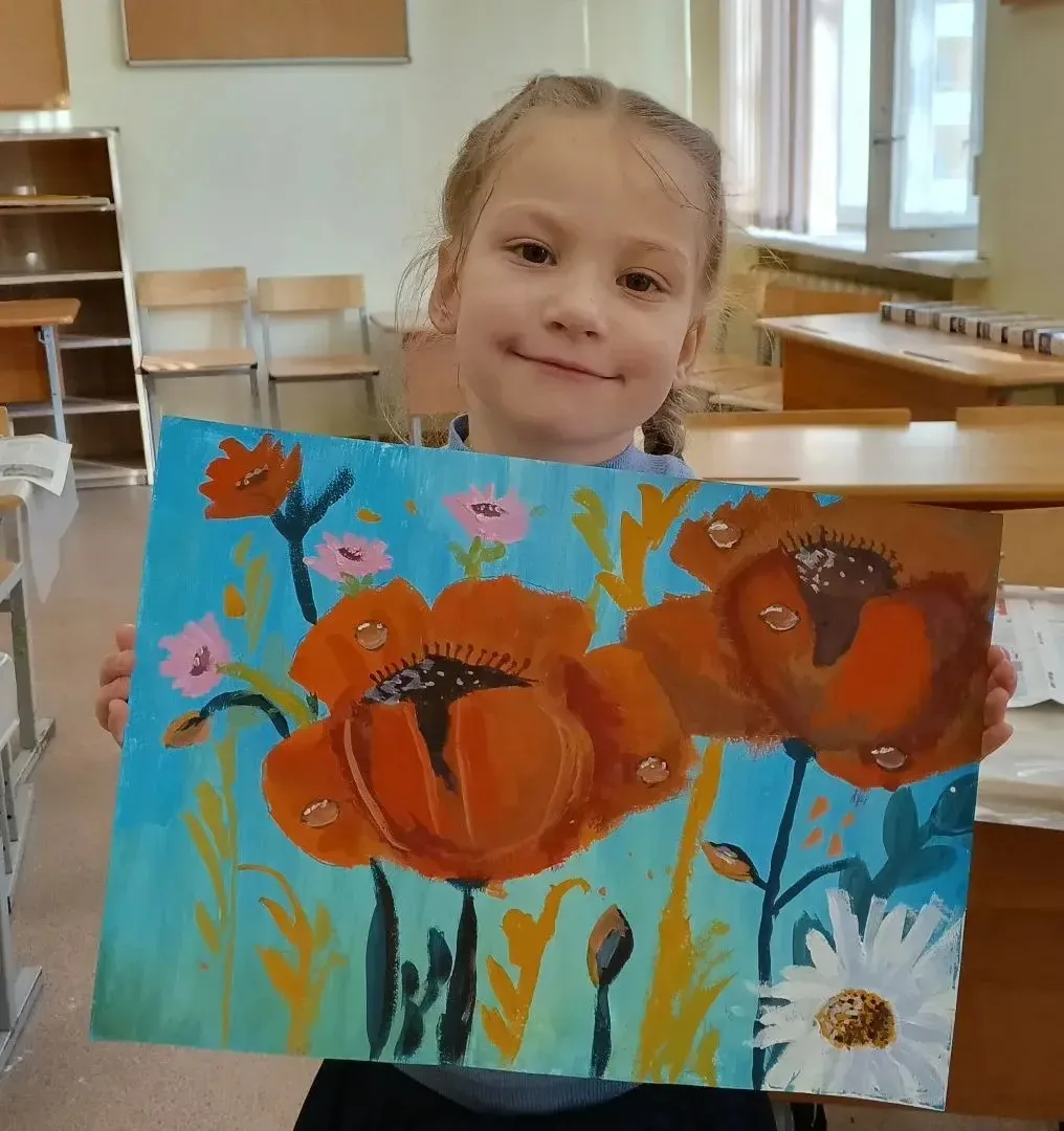 🎨БУДЕМ РИСОВАТЬ!  В корпусе на Тушинской улице, дом 2 открылась выставка наших юных художников.   На