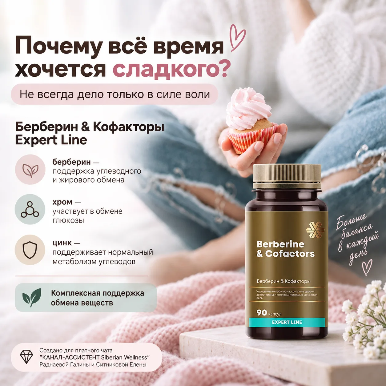 «Почему всё время хочется сладкого?»