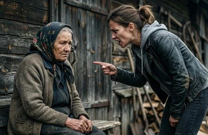 ДОЧЬ БРОСИЛА СТАРУШКУ-МАТЬ В СТАРОМ ДЕРЕВЕНСКОМ ДОМЕ — ПРИЕХАЛА ТОЛЬКО ЗА НАСЛЕДСТВОМ