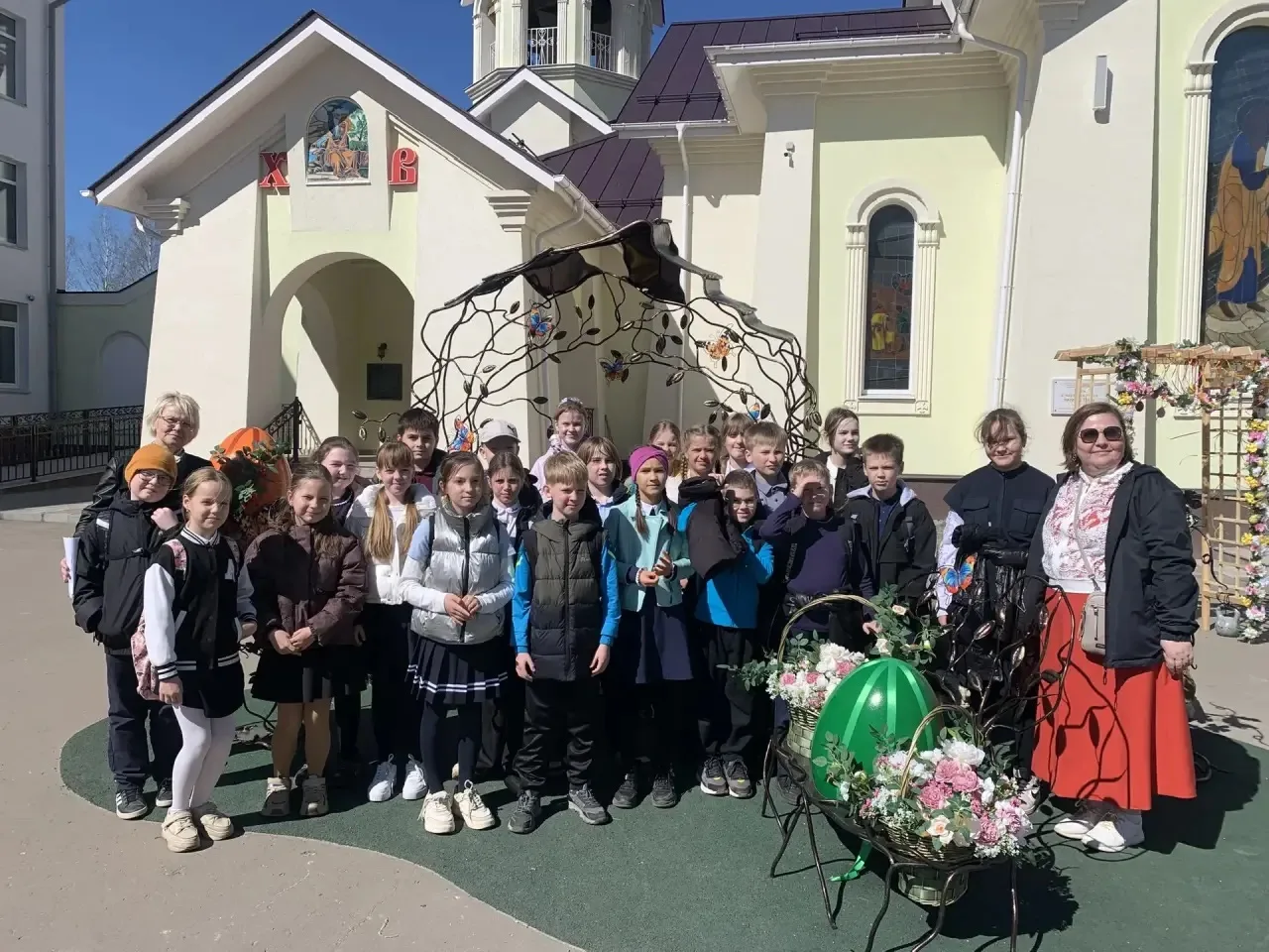 ⛪️ Учащиеся 4"А"класса  совместно с Нагорновой Натальей Александровной посетили правосл...