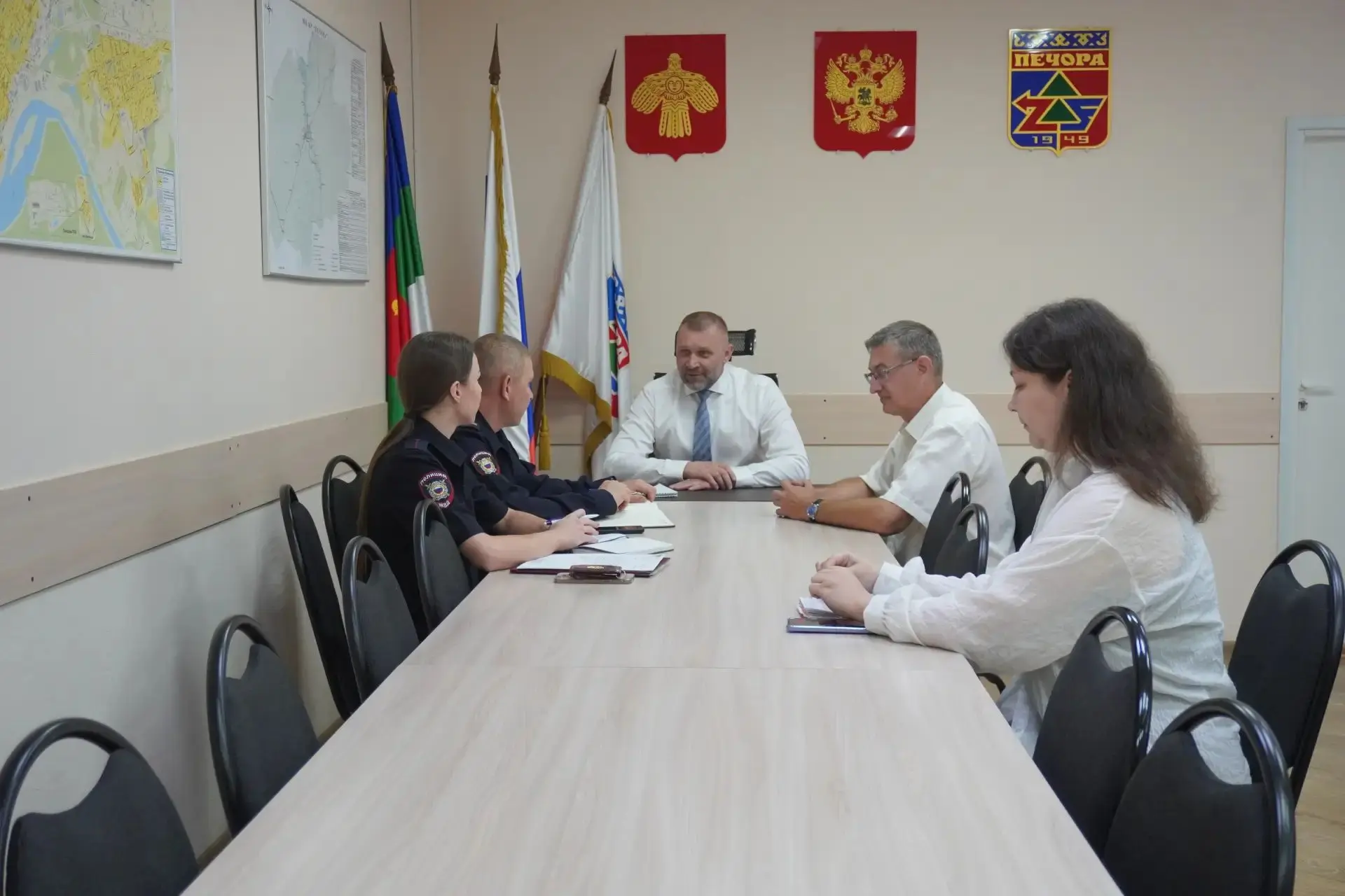 Печору с рабочим визитом посетил Сергей Вениаминович Гуляев — главный эксперт-специалист отдела по в