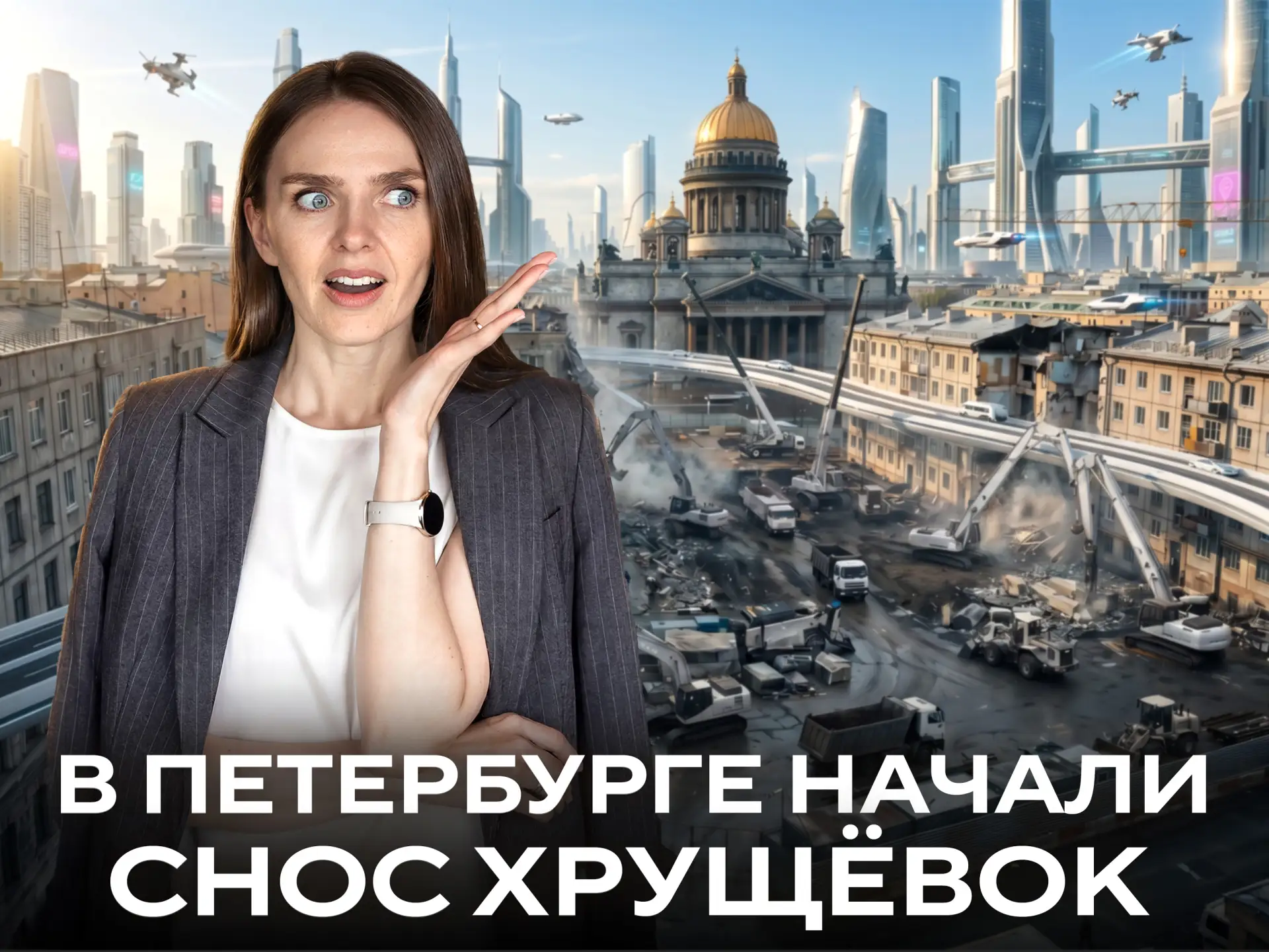 👋 Прощайте, хрущёвки: всё о новом законе КРТ в Петербурге  Закон официально заработал.  С 1 января в