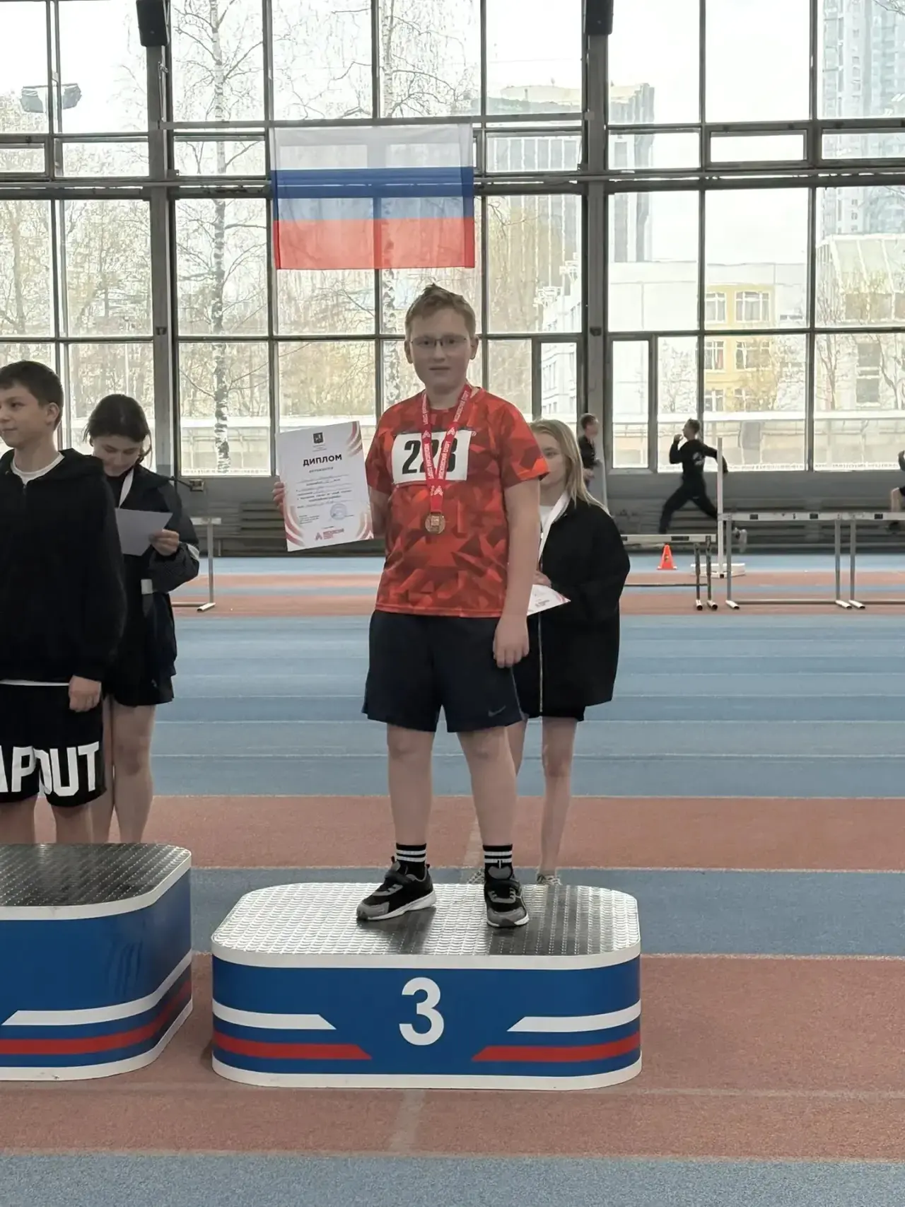 💪Спорт – это способ понять, что ты можешь больше, чем думаешь!  🥉В ОЦ имени братьев Знаменских прошё