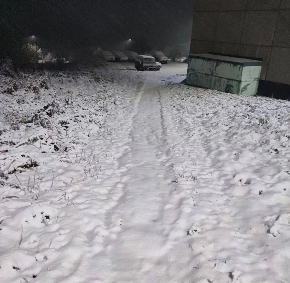 ⚡️Настоящая зима пришла на восток Пермского края.