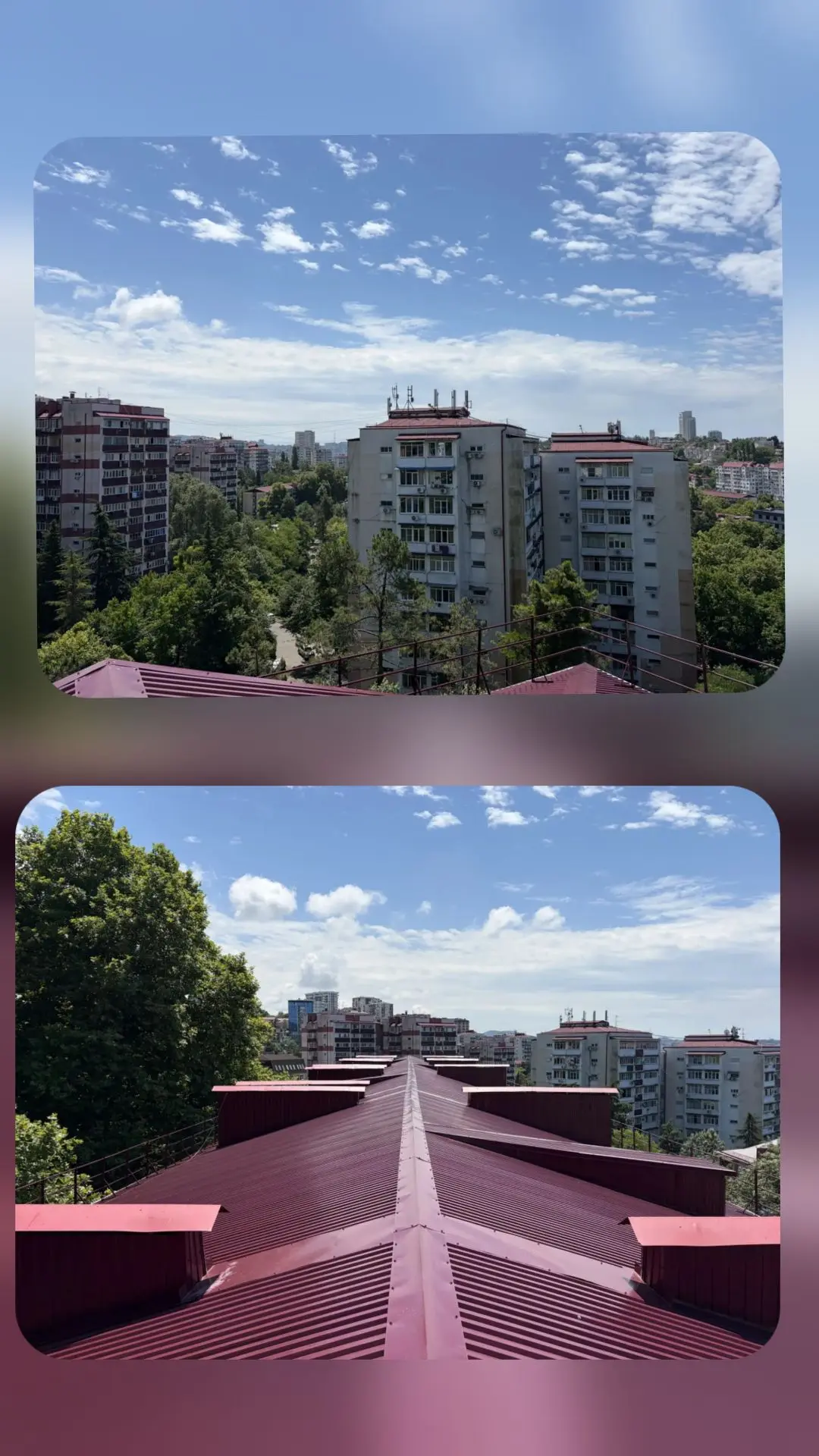 🏣 Новая крыша у дома 2а по улице Тимирязева в Центральном внутригородском районе Сочи.