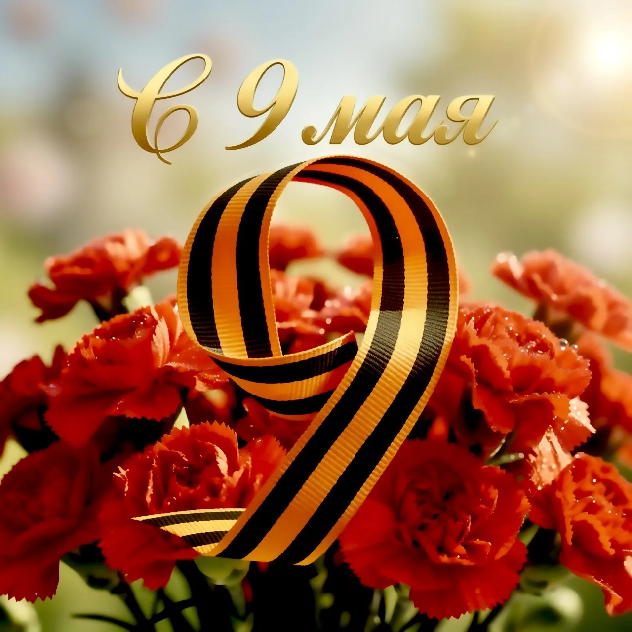 С Днём Великой Победы.  МАОО«СОШ № 1»с. Смоленка поздравляет всех с 9 Мая!  В этот священный день мы
