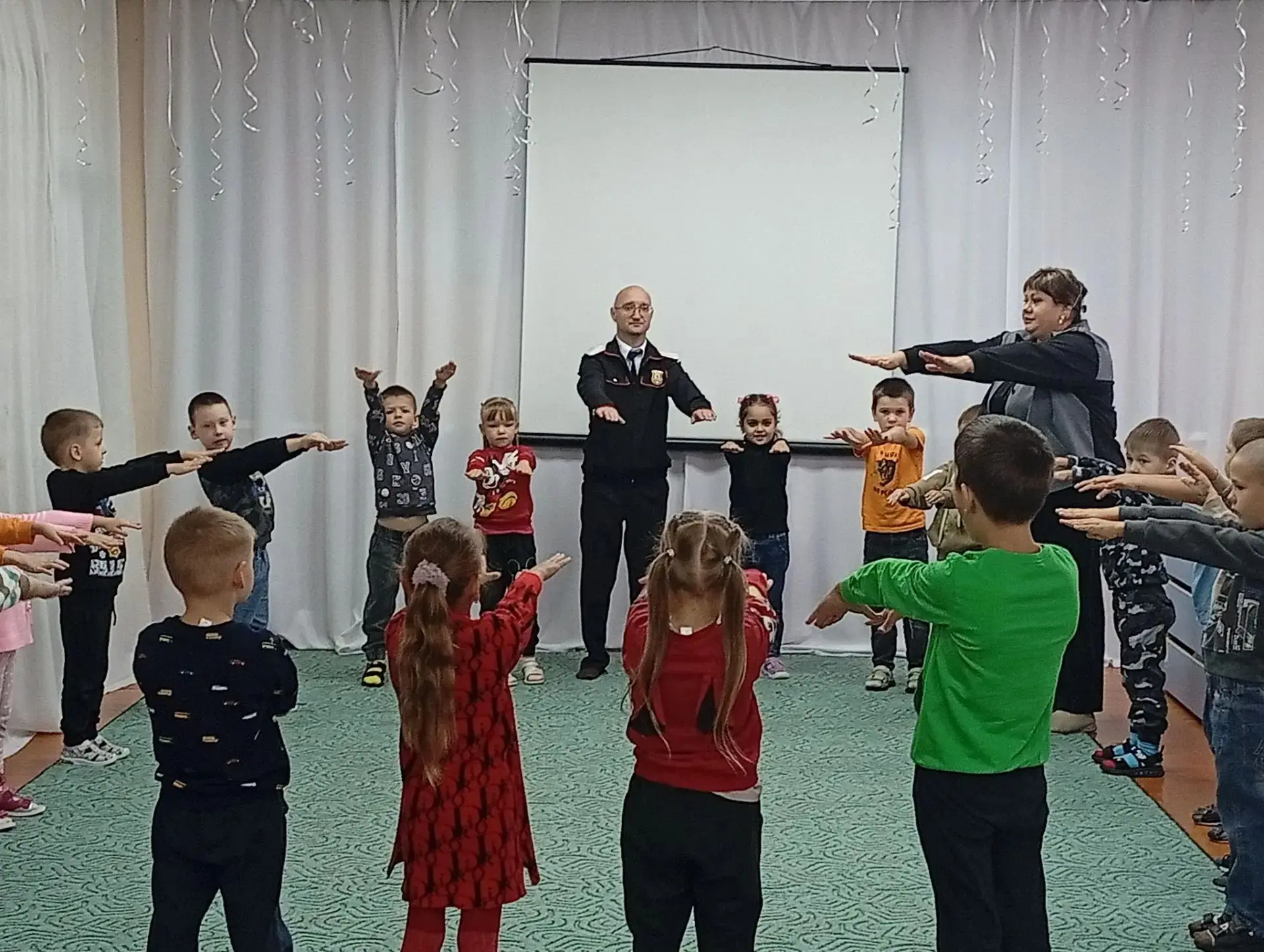 Заряд бодрости и крепости духа! 💪 казачий наставник в детском саду 🐎