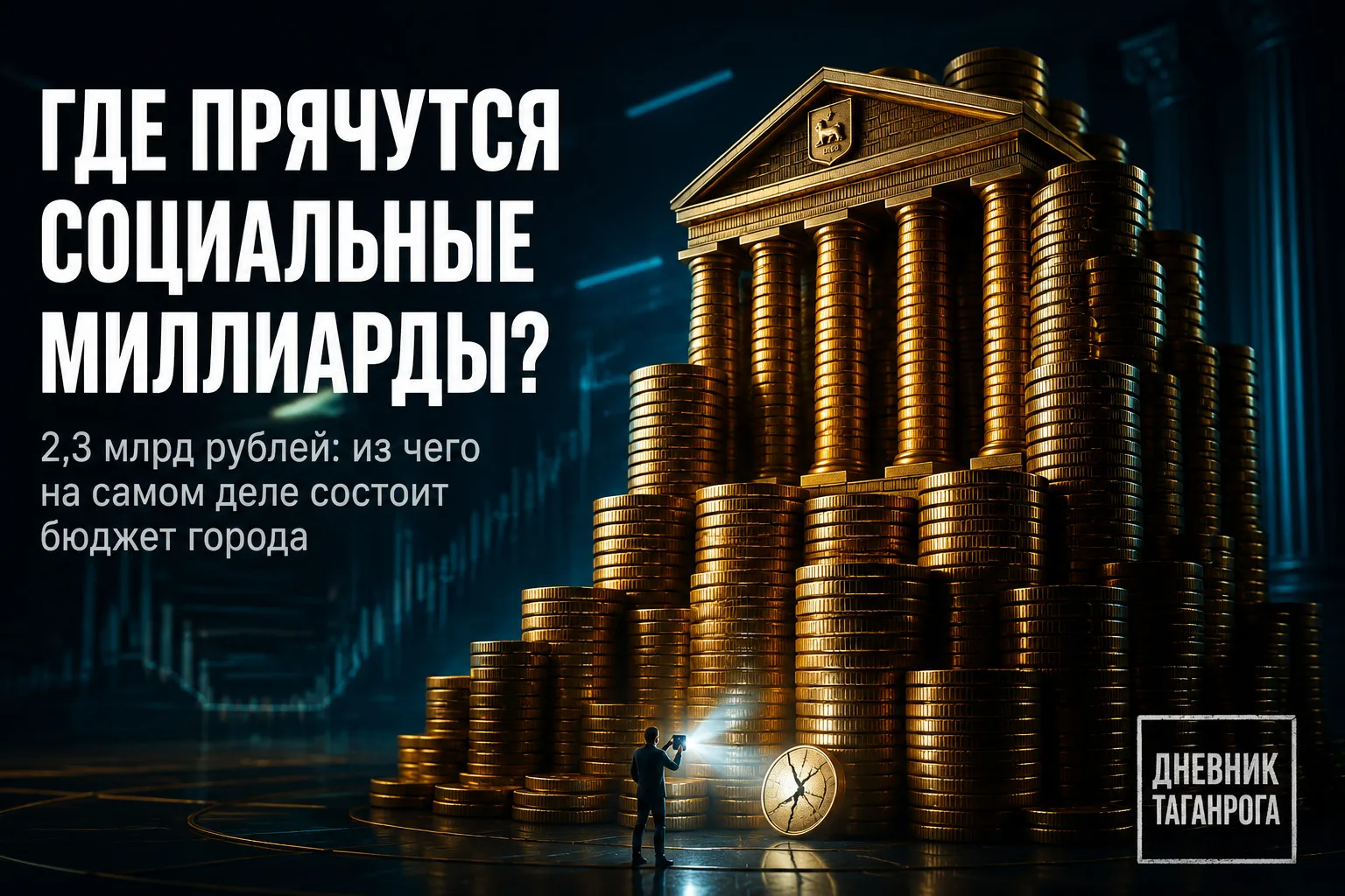 👨‍👩‍👧 Когда горожане спрашивают, почему в Таганроге нет денег на дороги, коммуникации и благоустр