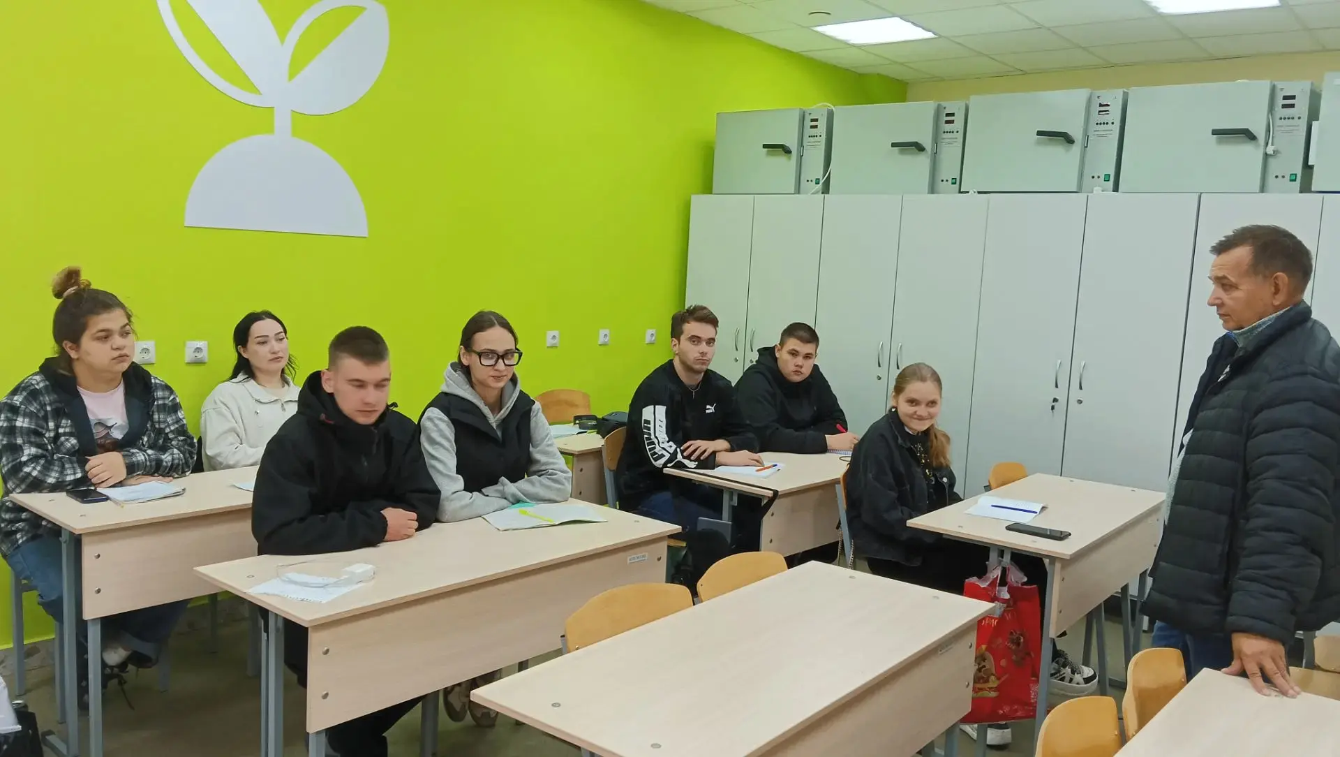 Встреча студентов с работодателями.
