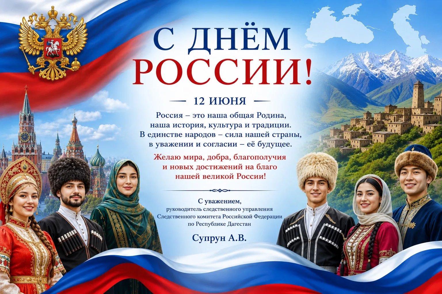 Уважаемые жители Республики Дагестан!

От имени следственного управления Следственного комитета Росс