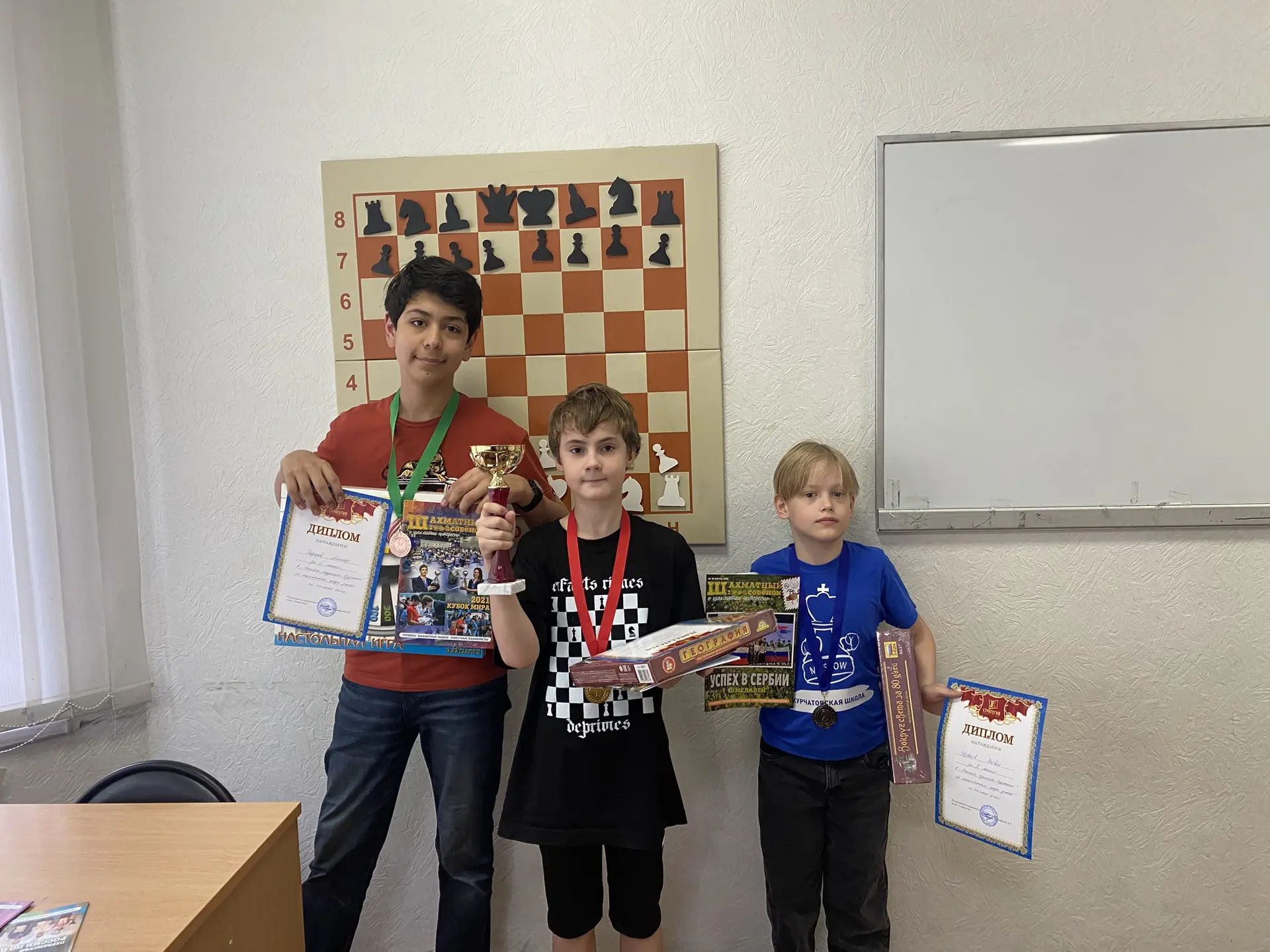 Завершился Летний турнир Куркино!
🥇 Михаил Малышев 
🥈 Матвей Щевьёв
🥉 Алишер Сафаров
Поздравляем 
