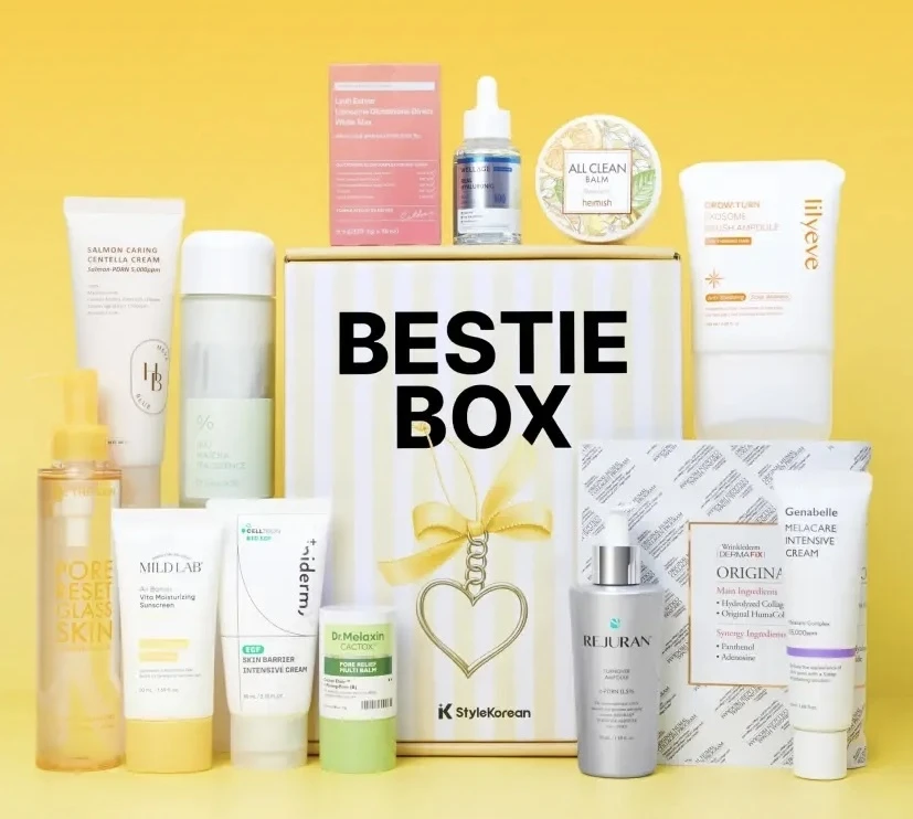 🍋  Встречайте лимонную коробочку Bestie Box от StyleKorean

Внутри 13 средств для восстановления и 