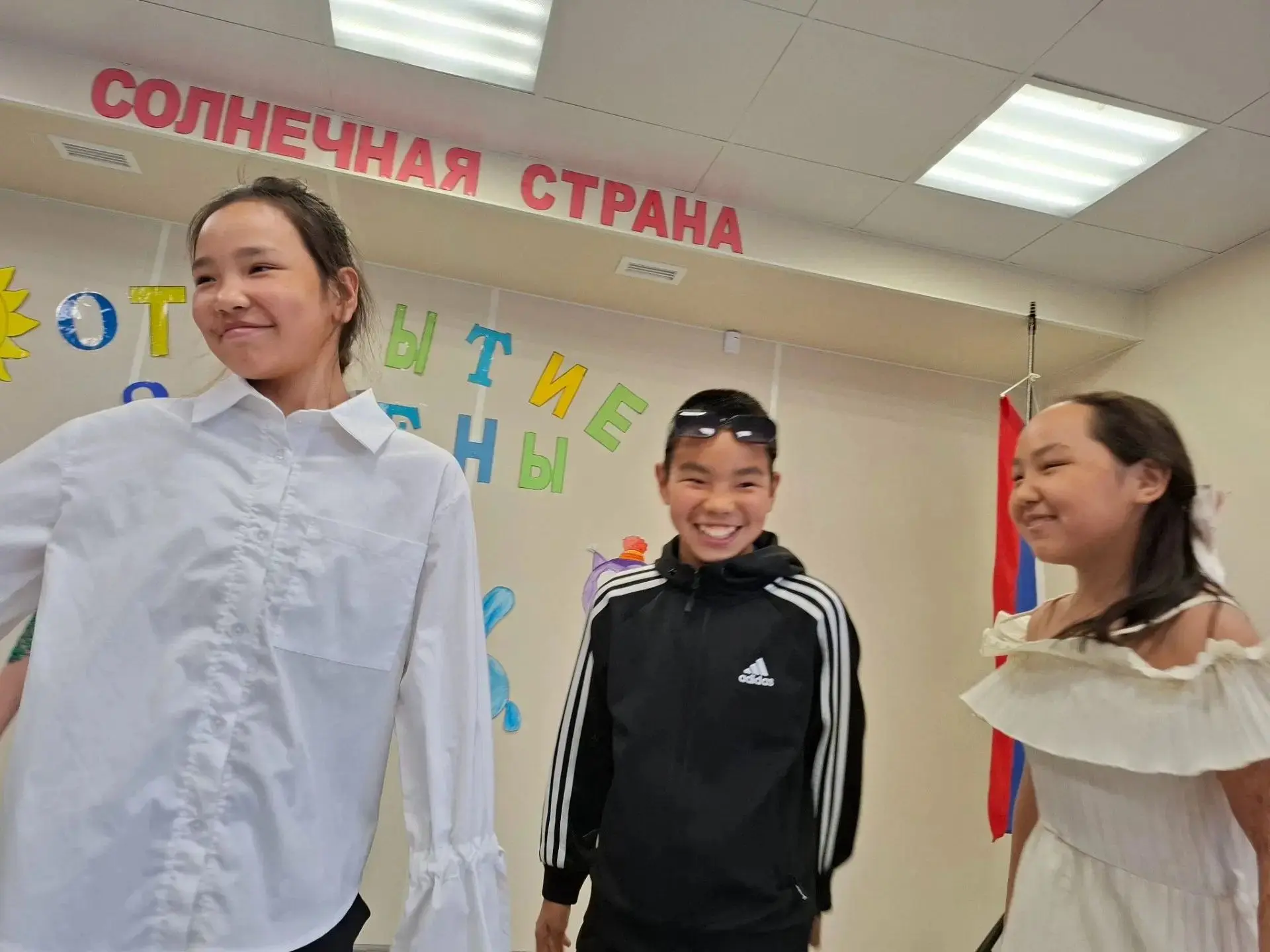 🇷🇺 🦅 Третий день в нашей дружной «орлятской» семье начался с бодрой зарядки, которая помогла всем