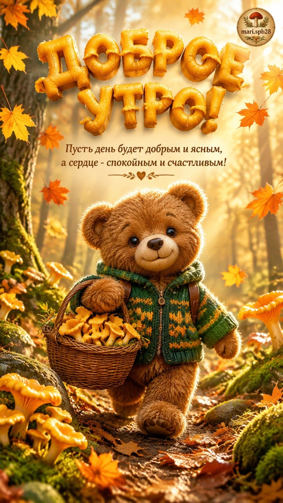 🌞🎉 Желаем бодрого утра и замечательного дня!