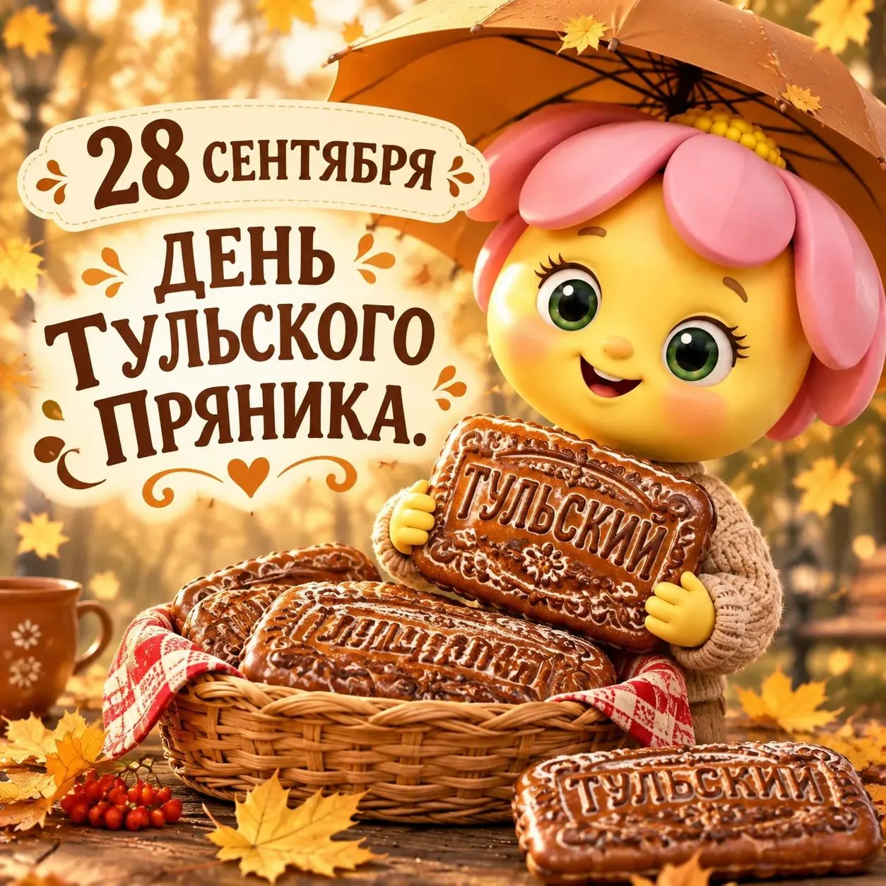 🎉 28 сентября — День тульского пряника! 🎉
