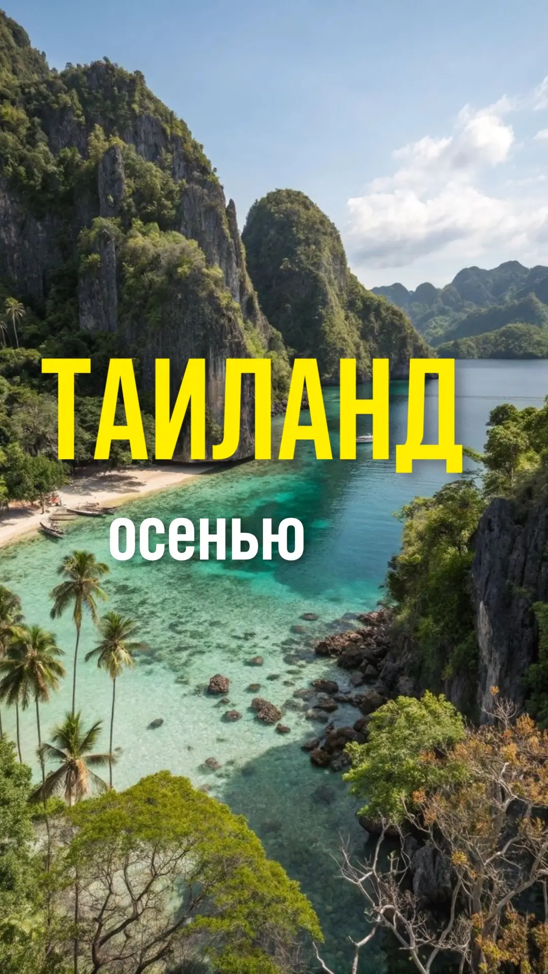 Встречайте осень под пальмами Таиланда 🌴