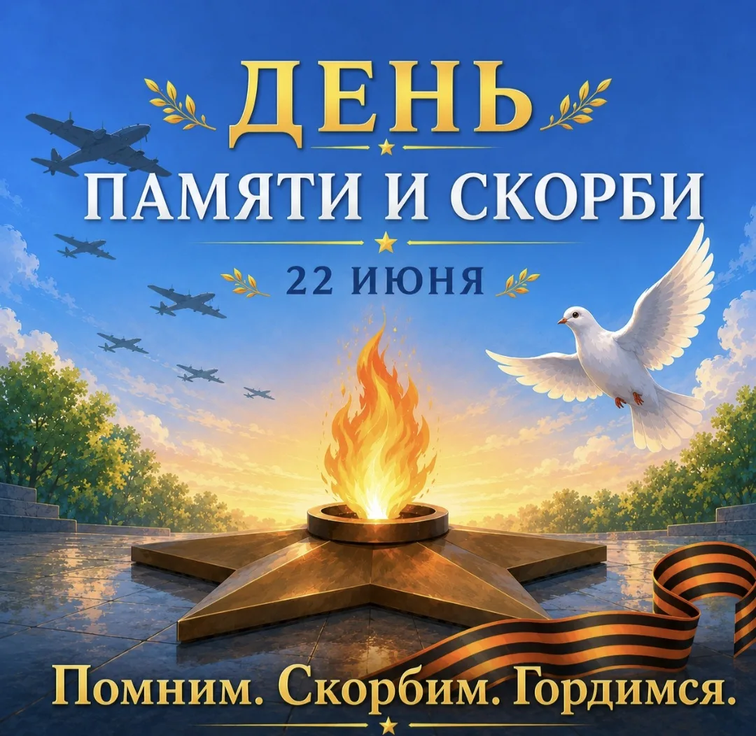 22 июня — День памяти и скорби 🕯🇷🇺 
 
Сегодня мы вспоминаем одну из самых трагических дат в истор