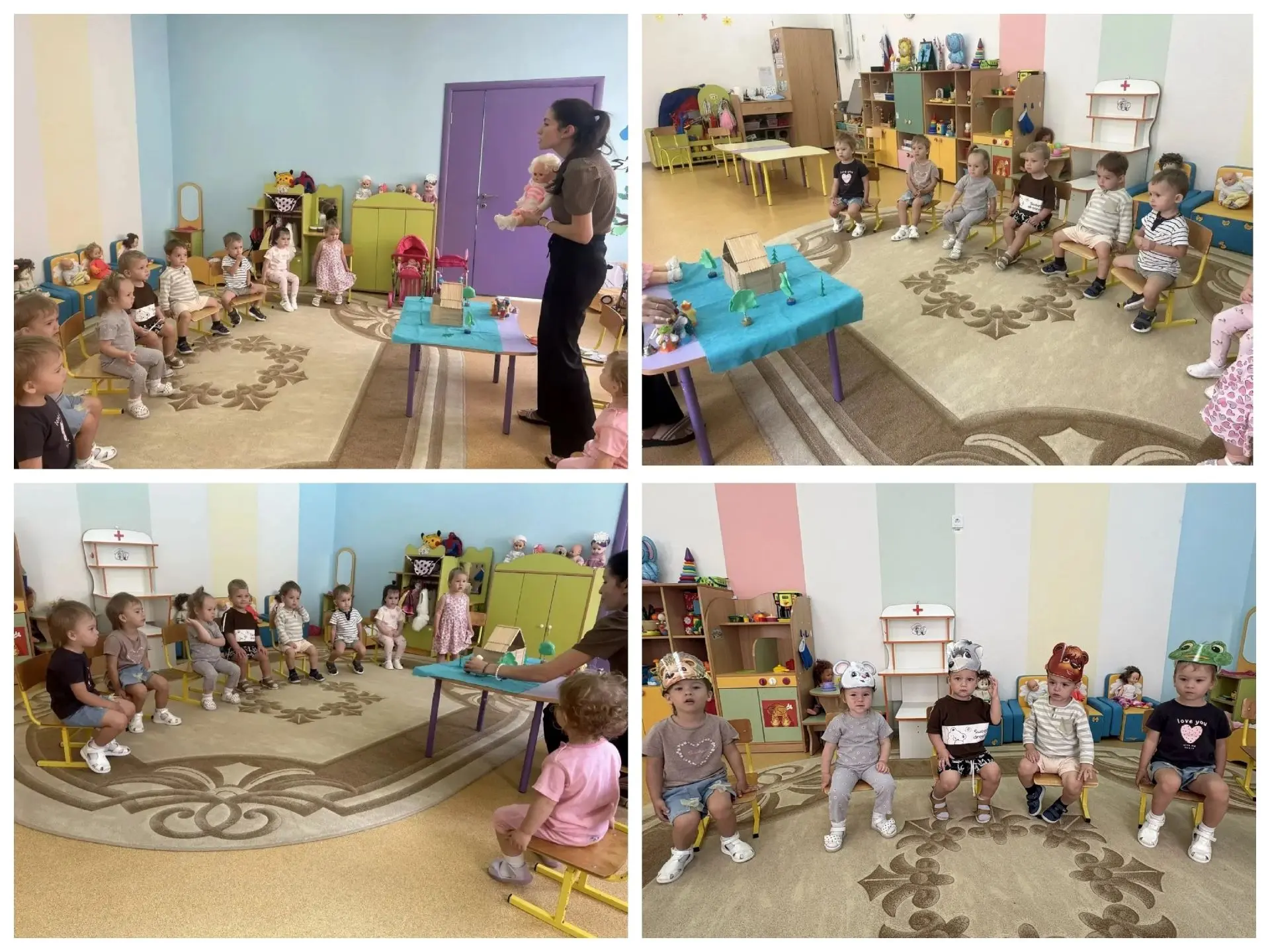 Дети раннего возраста из групп #Лучики, #Солнышки, #Радуга очень любят сказки. Вот и се...