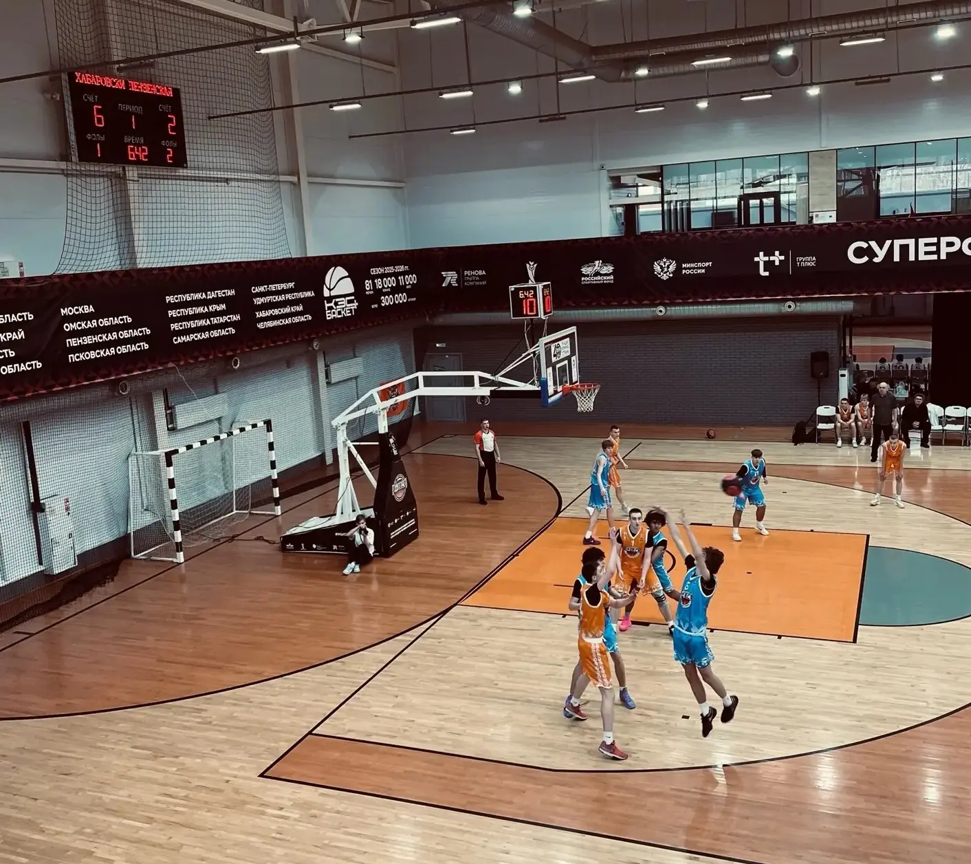 🏀С 18 апреля в Удмуртии проходит Суперфинал чемпионата Школьной баскетбольной лиги «КЭ...
