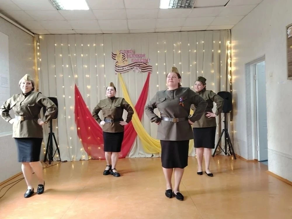 В Придонском сельском клубе состоялся праздничный концерт «Победный май», посвященный 8...