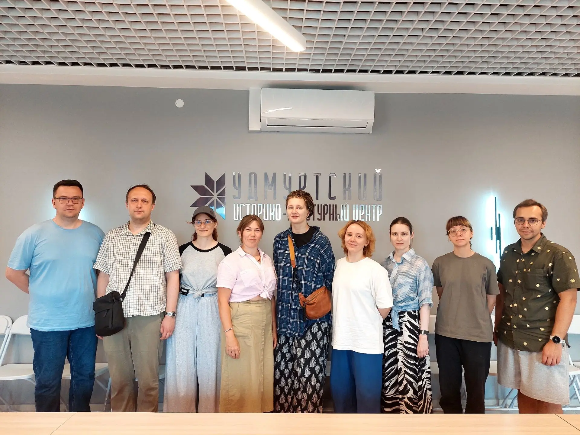🧑‍🎓  Центр культуры удмуртов РБ принял гостей из МГУ имени М. В. Ломоносова. Экспедиция кафедры те