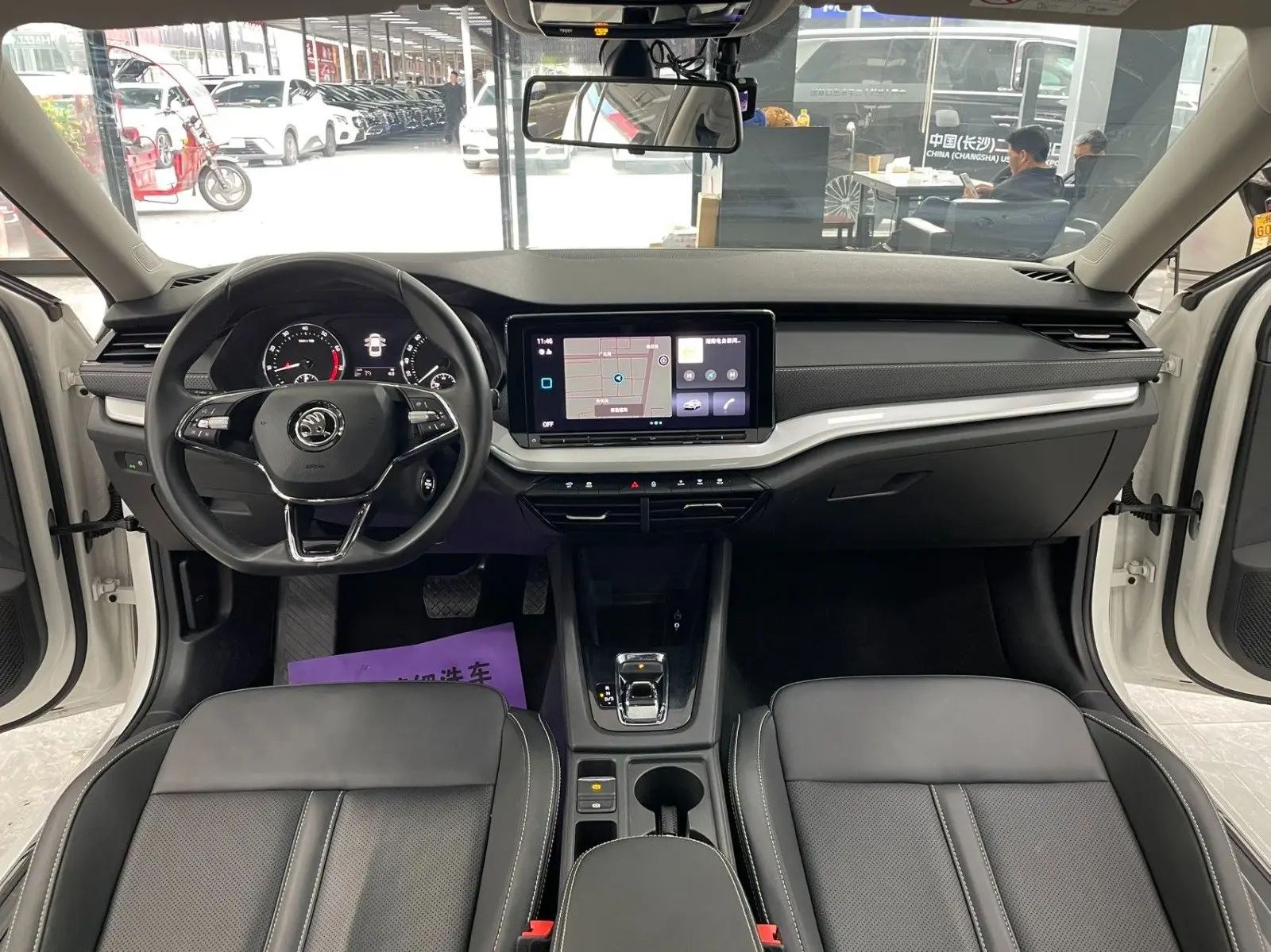 ✅ В продаже в Китае  Škoda Octavia Pro 2022 год 38 000 км 1.4 бензин - 150 ЛС Передний привод  ✅ Ком