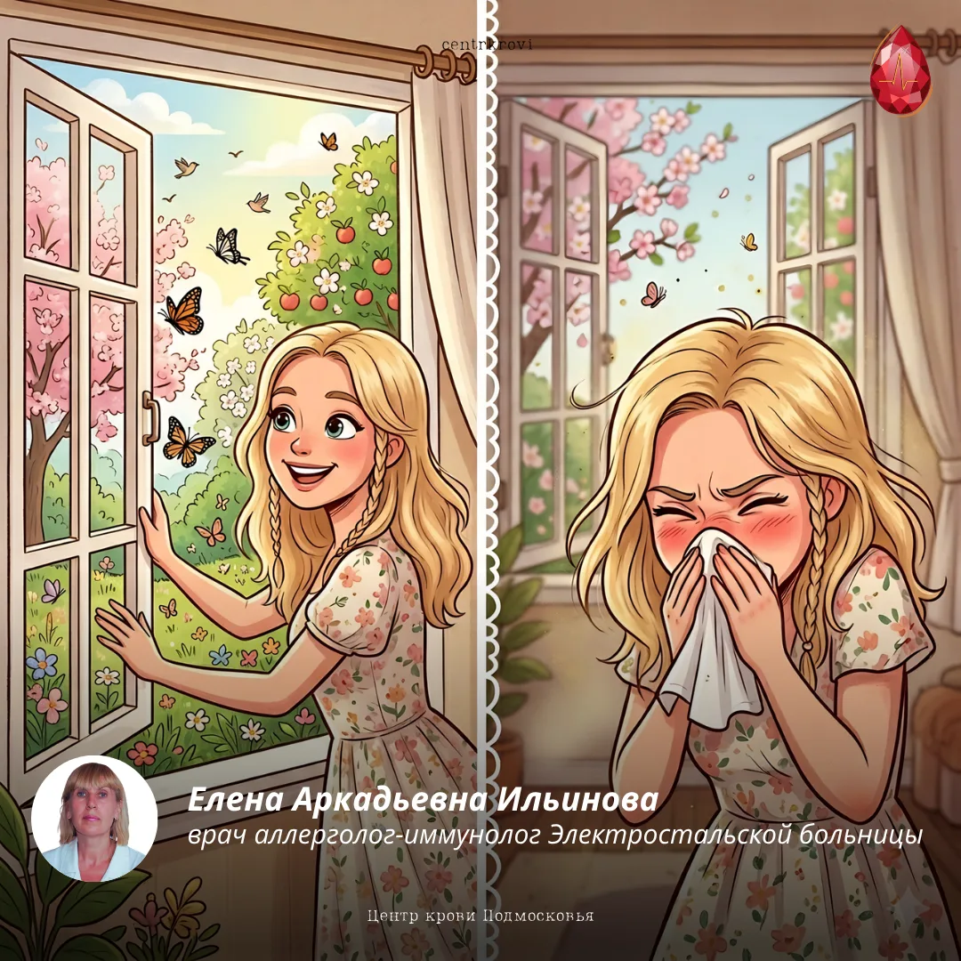Сезонная аллергия и донорство: комментарий аллерголога  🌿🌸Весной все мы радуются теплу и солнцу, но 