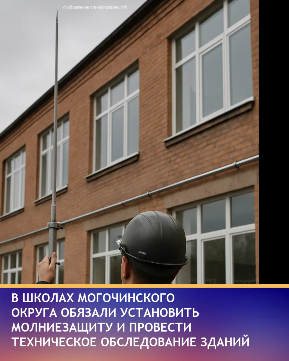 В школах Могочинского округа будут установлены системы молниезащиты. Прокурорская проверка выявила, 
