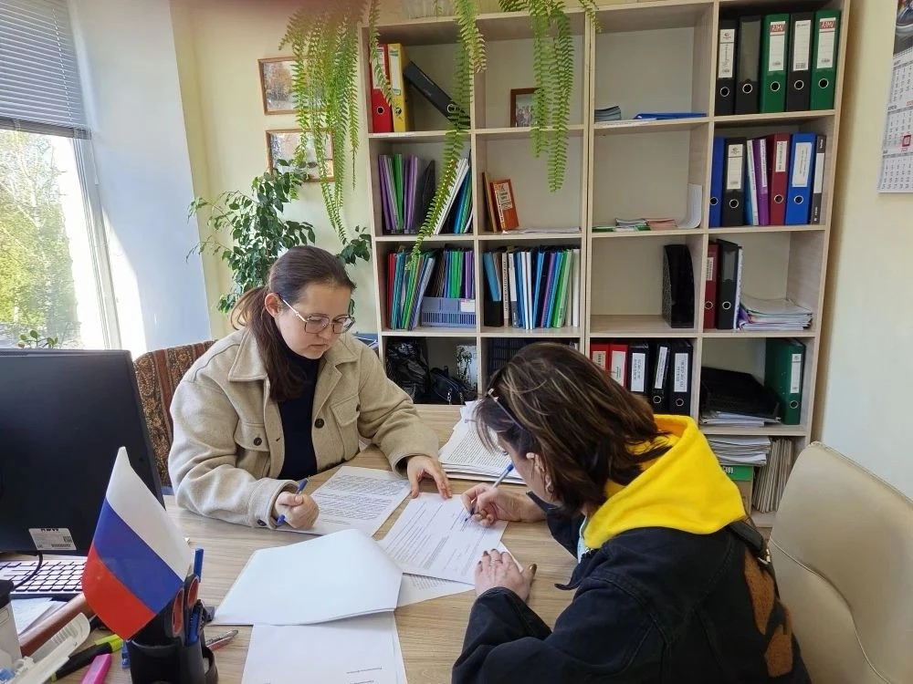 Филиалом № 17 в г. Славяносербск заключены социальные контракты между ГКУ ЛНР «РЦСЗН» и двумя жителя