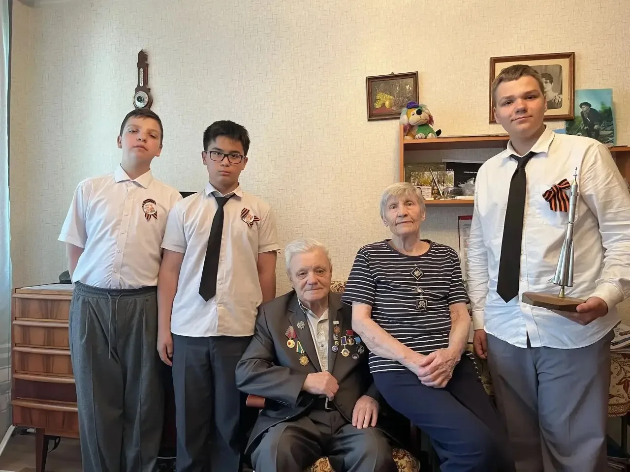 Поздравление ветерана с Днём Победы