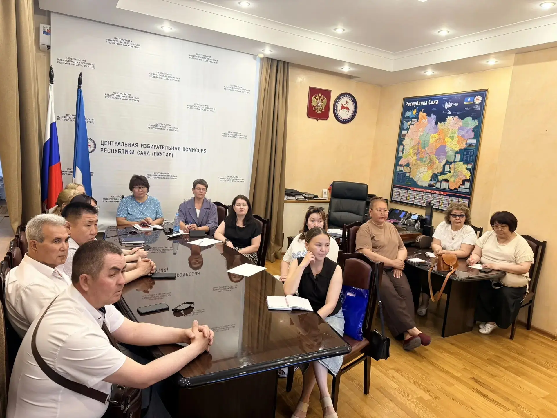 У организаторов выборов Республики Саха (Якутия) начался новый цикл обучающих мероприят...