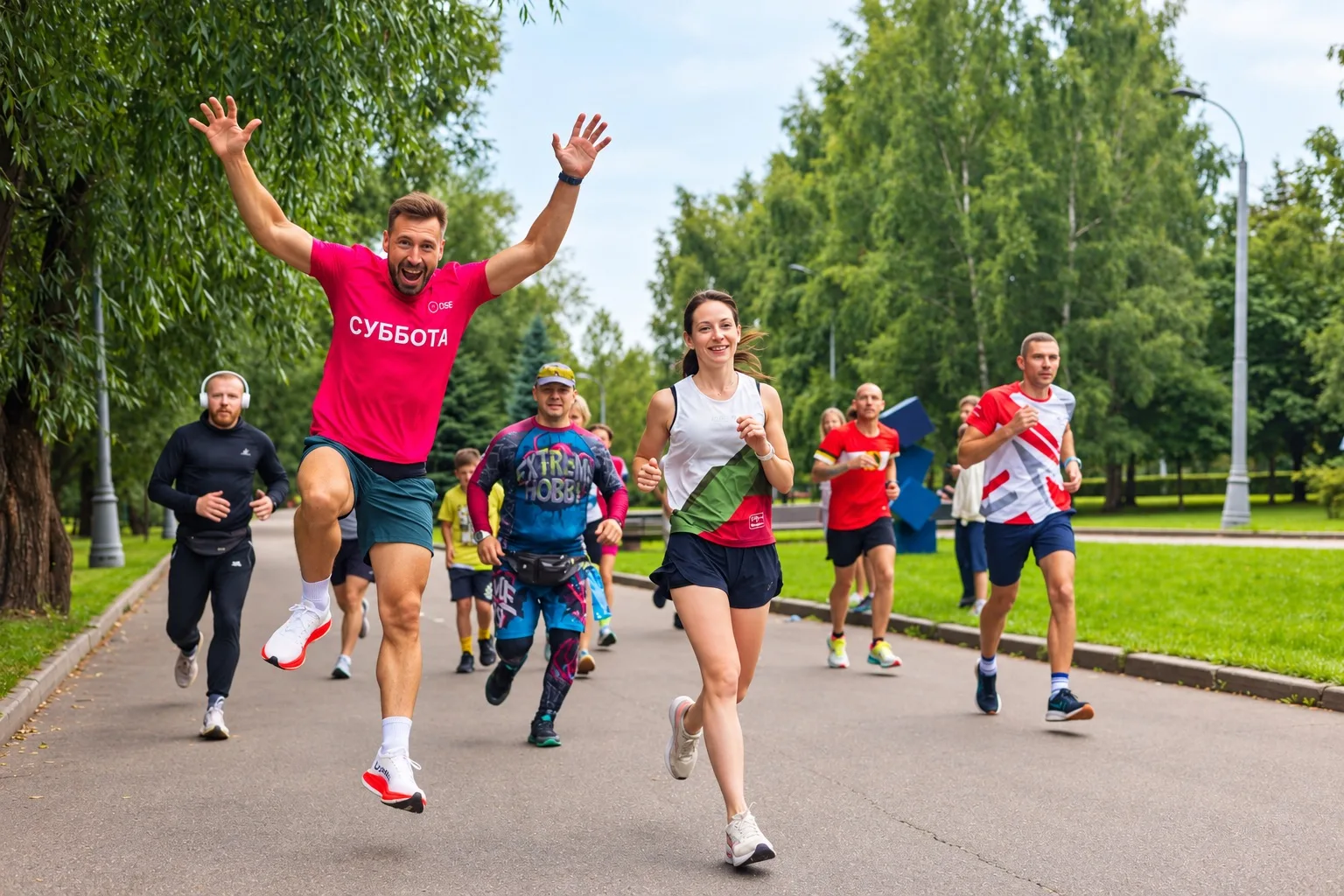 👟 Да кто эти люди, что бегают утром у вас в парке?