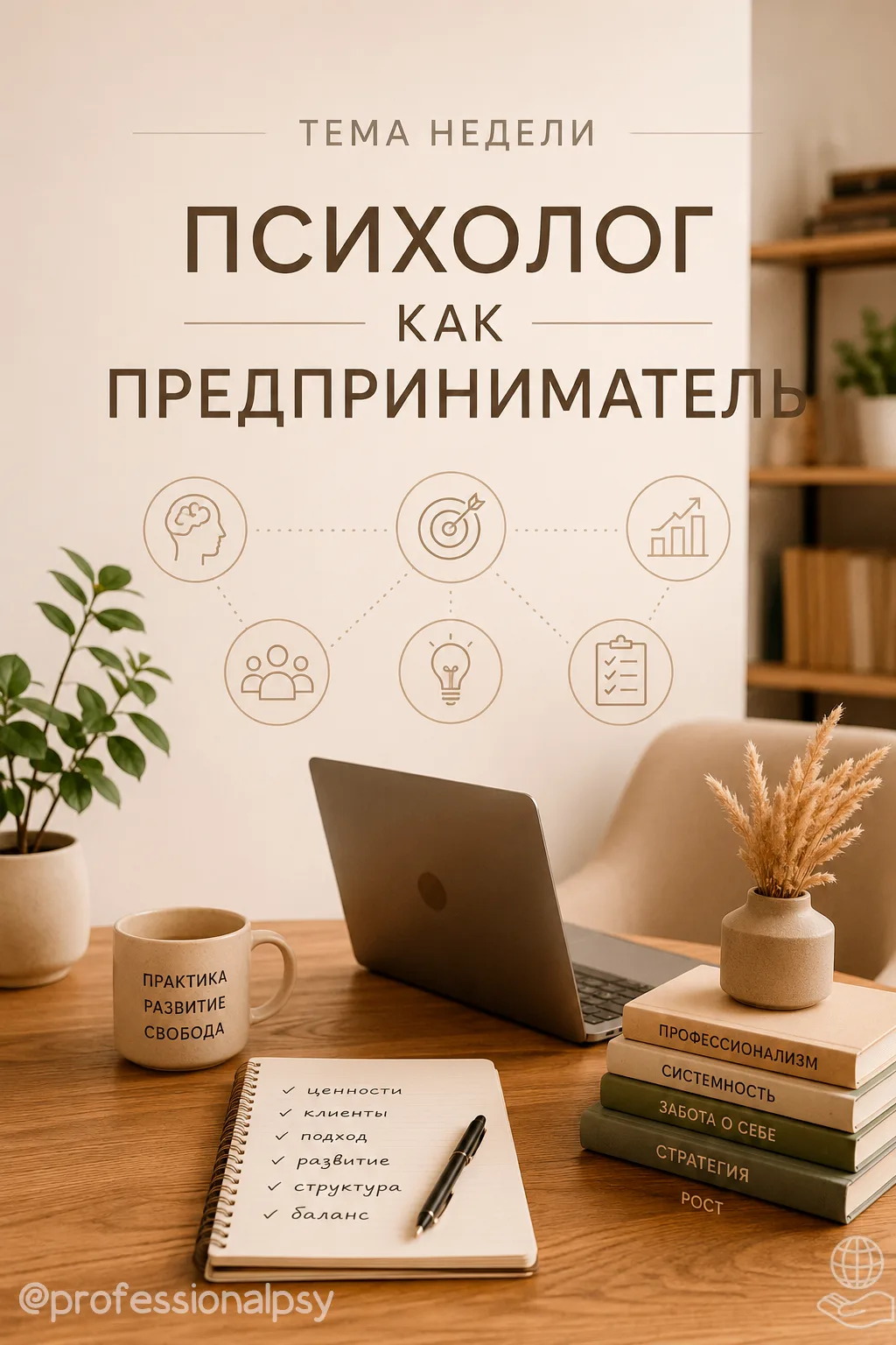 🔔 Тема недели: «Психолог как предприниматель»