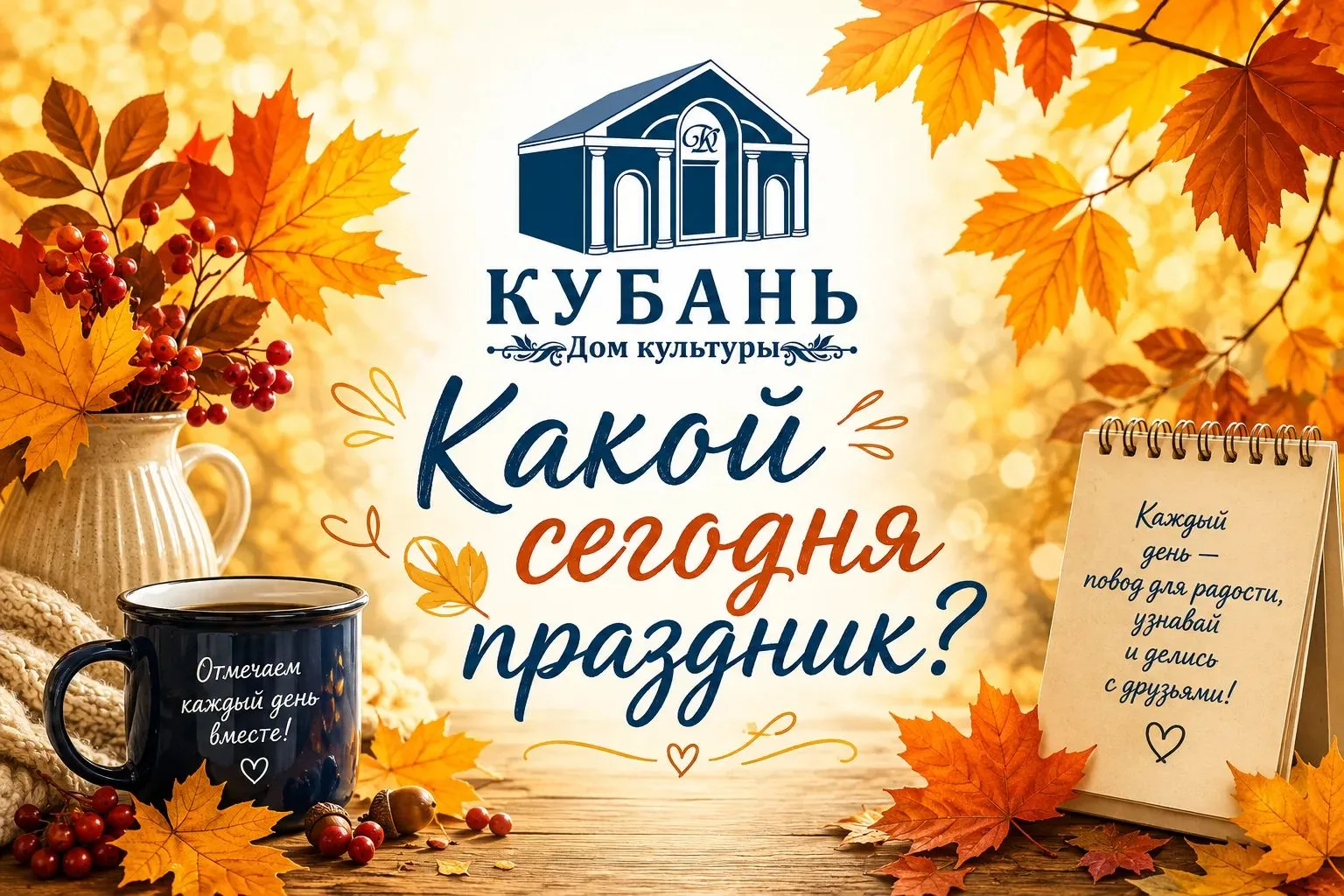 🍁 СЕГОДНЯ ПРАЗДНИК 🍁