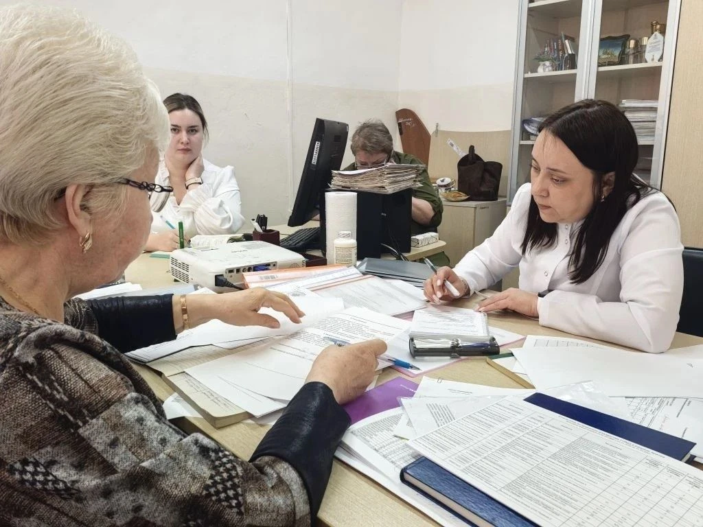 🩺В Тамбовской районной больнице оценили качество оказания медицинской помощи  Тамбовскую районную бо