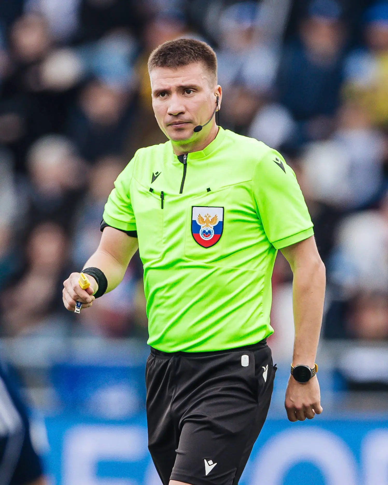🔛 Евгений Буланов — главный арбитр матча 5-го тура РПЛ #ДинамоРодина
