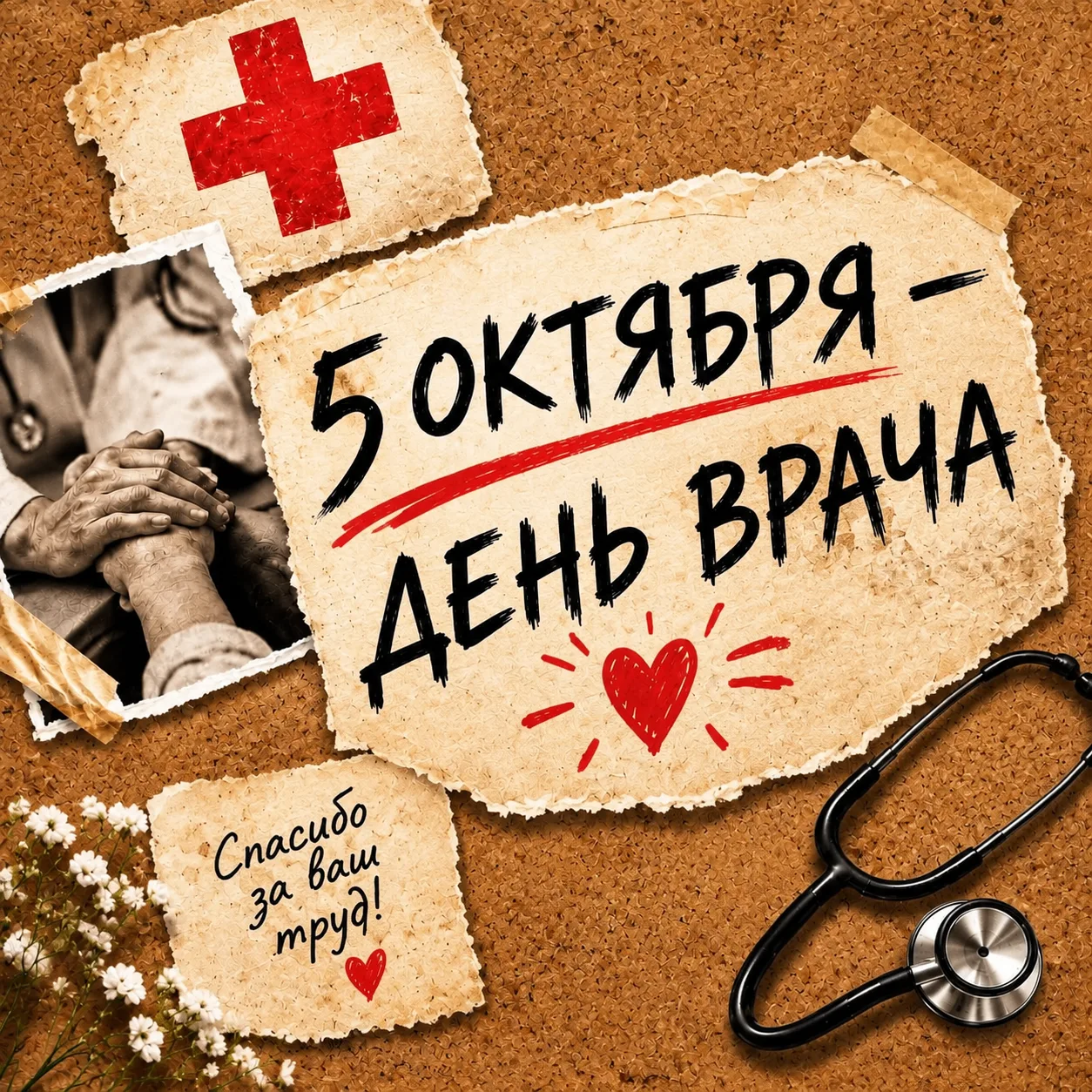 🩺 5 октября — Международный день врача.