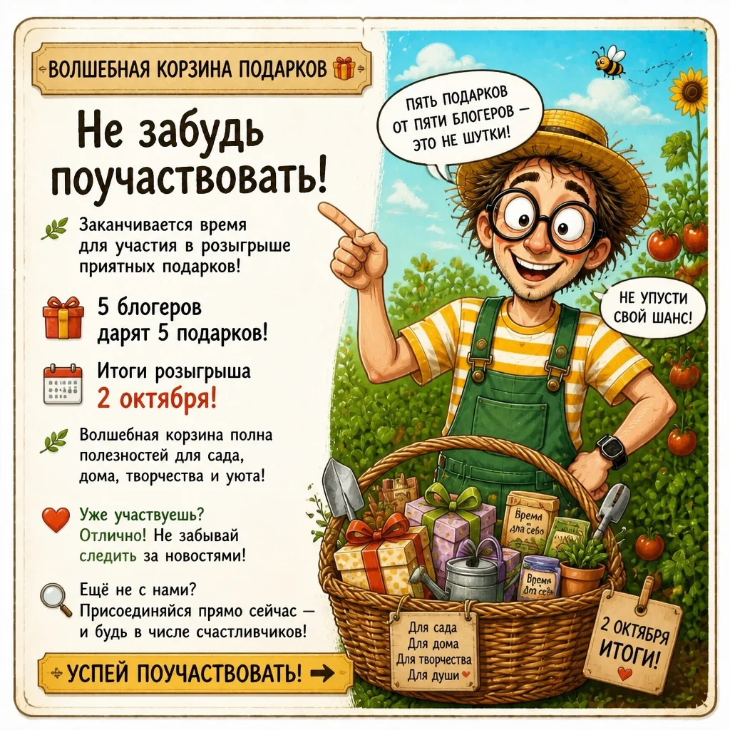 УЧАСТВОВАТЬ В РОЗЫГРЫШЕ
