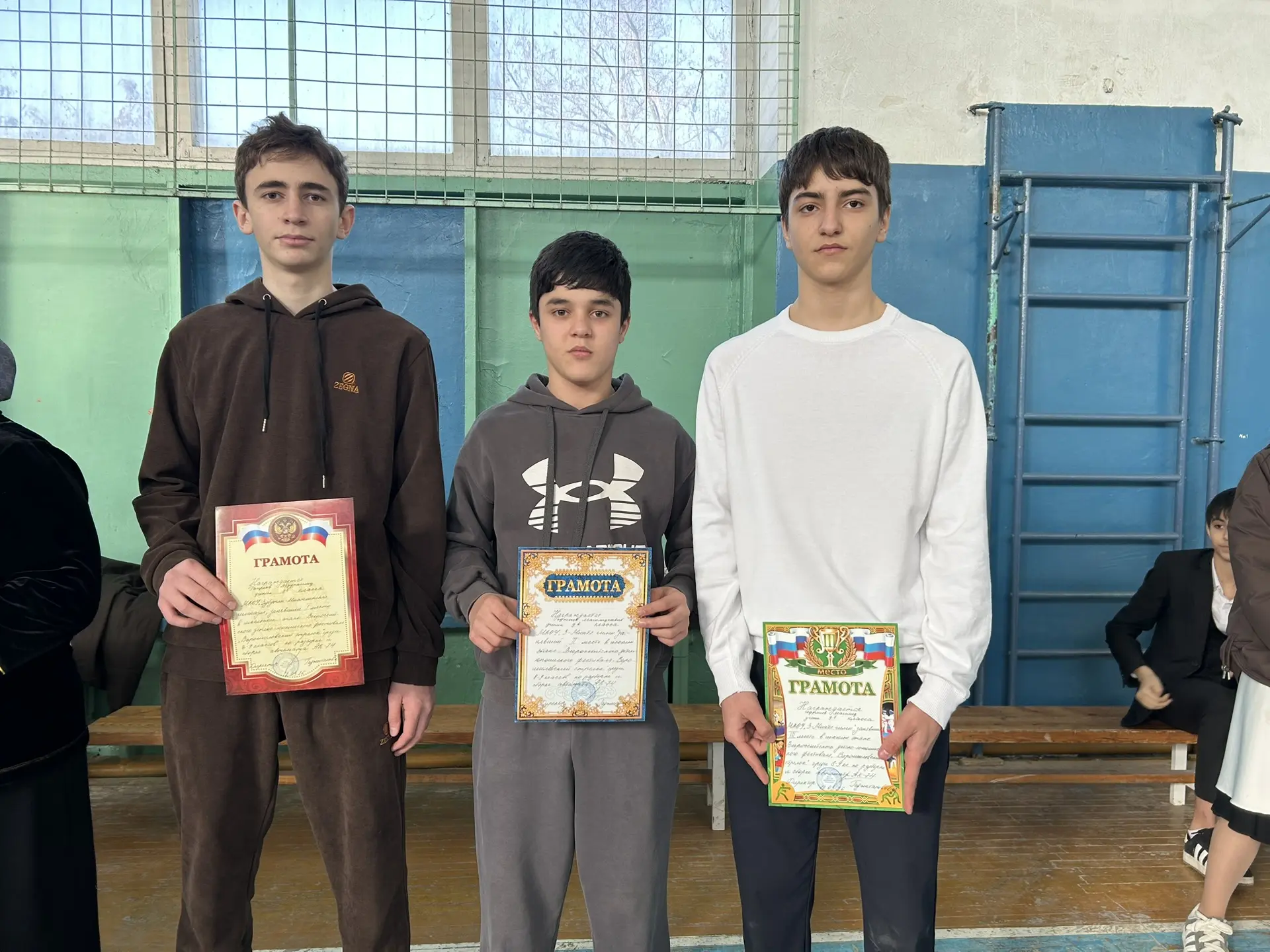 Награждение  ребят -победителей фестиваля🥇🥇🥇
