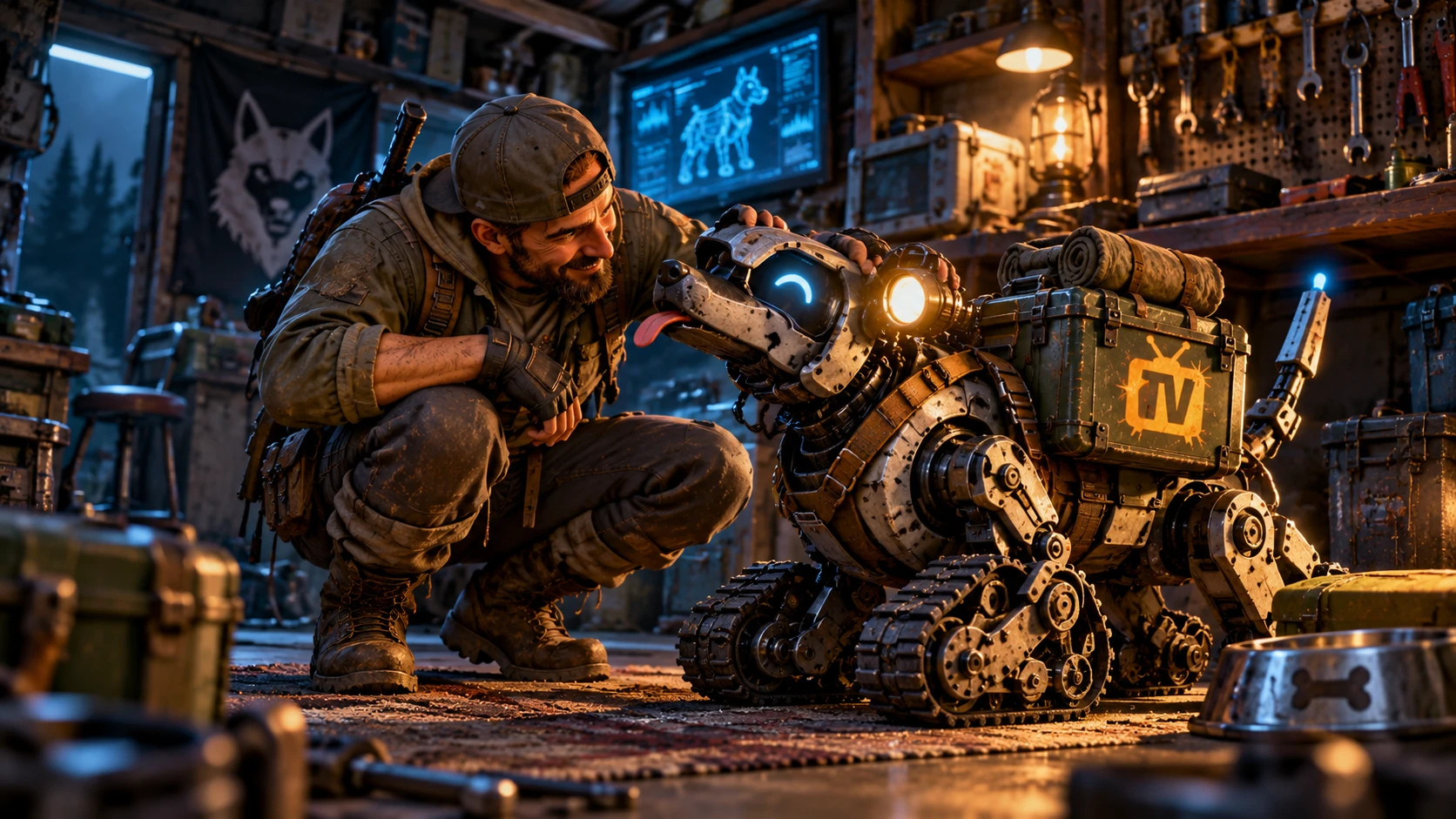 Перед сном попросили ИИ придумать идеального помощника для Last Day 🤖
