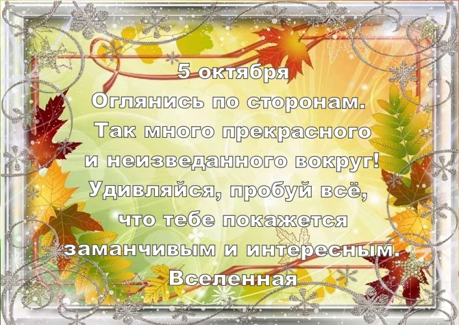 День движения, знаний и интеллекта: включаем скорость