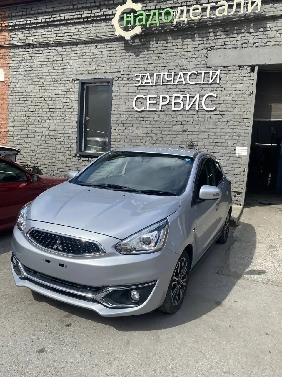 Выдали MMC Mirage после подготовки и шиномонтажа