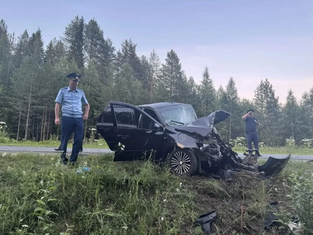 Смертельное ДТП на трассе Сыктывкар — Ухта: погиб водитель, среди пострадавших — трое д...