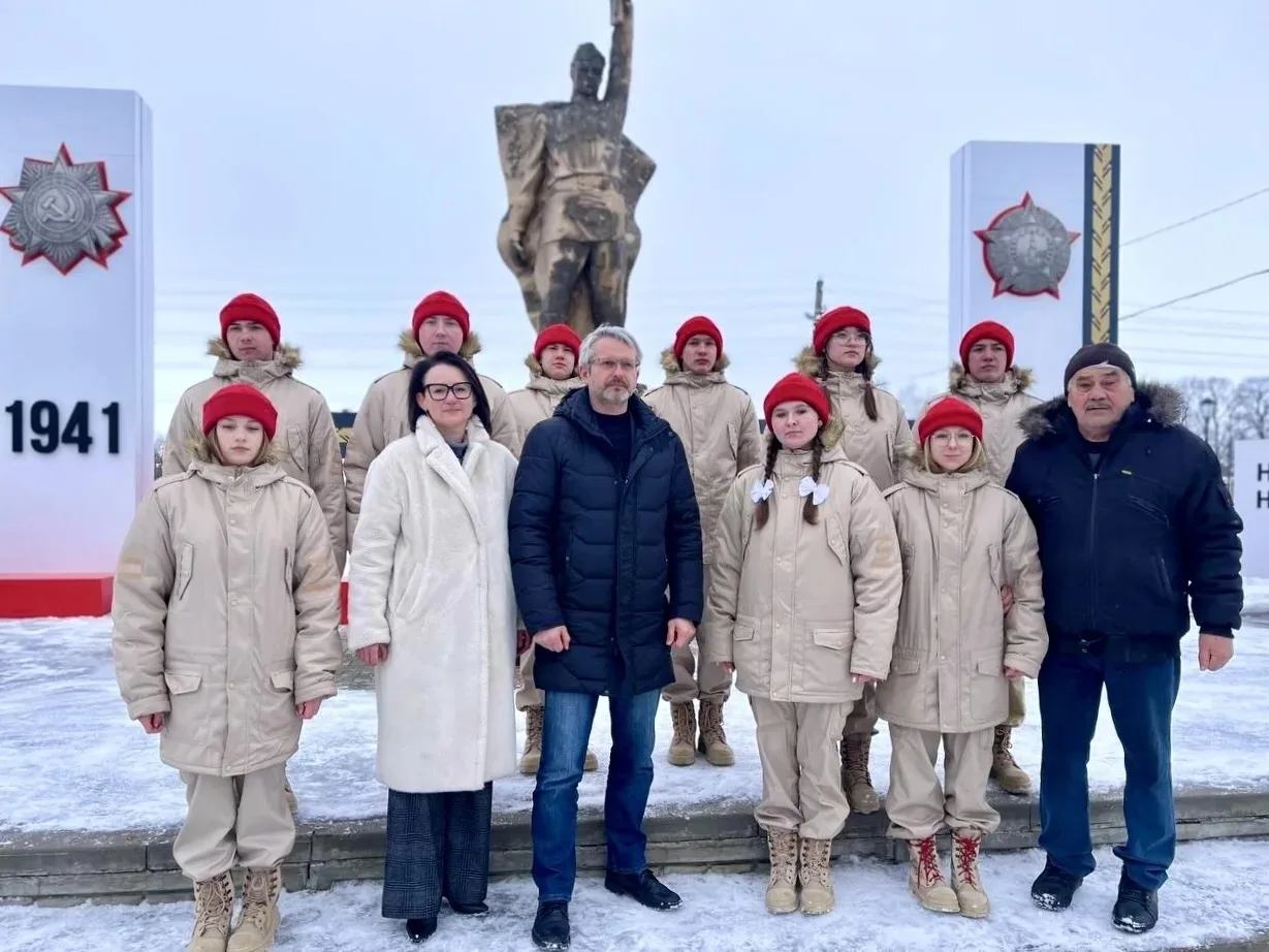 В поселке Комсомолец почтили память тех, кто доблестно защищал интересы своего Отечества    24 февра