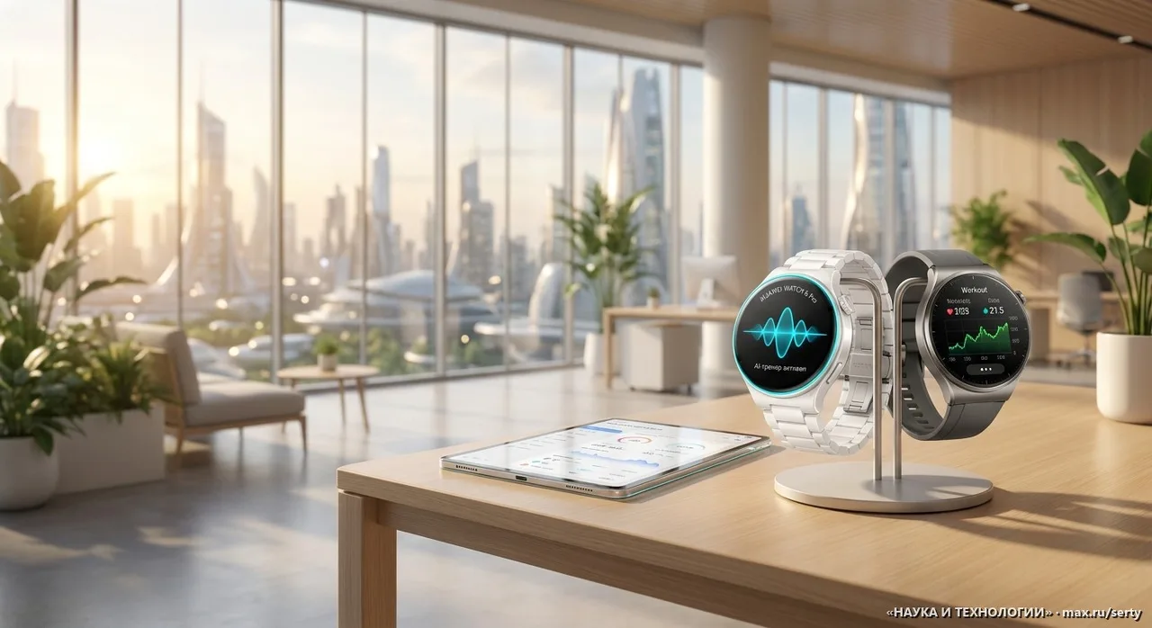 ⌚ HUAWEI WATCH 6 — умные часы с ИИ-тренером и титановым корпусом