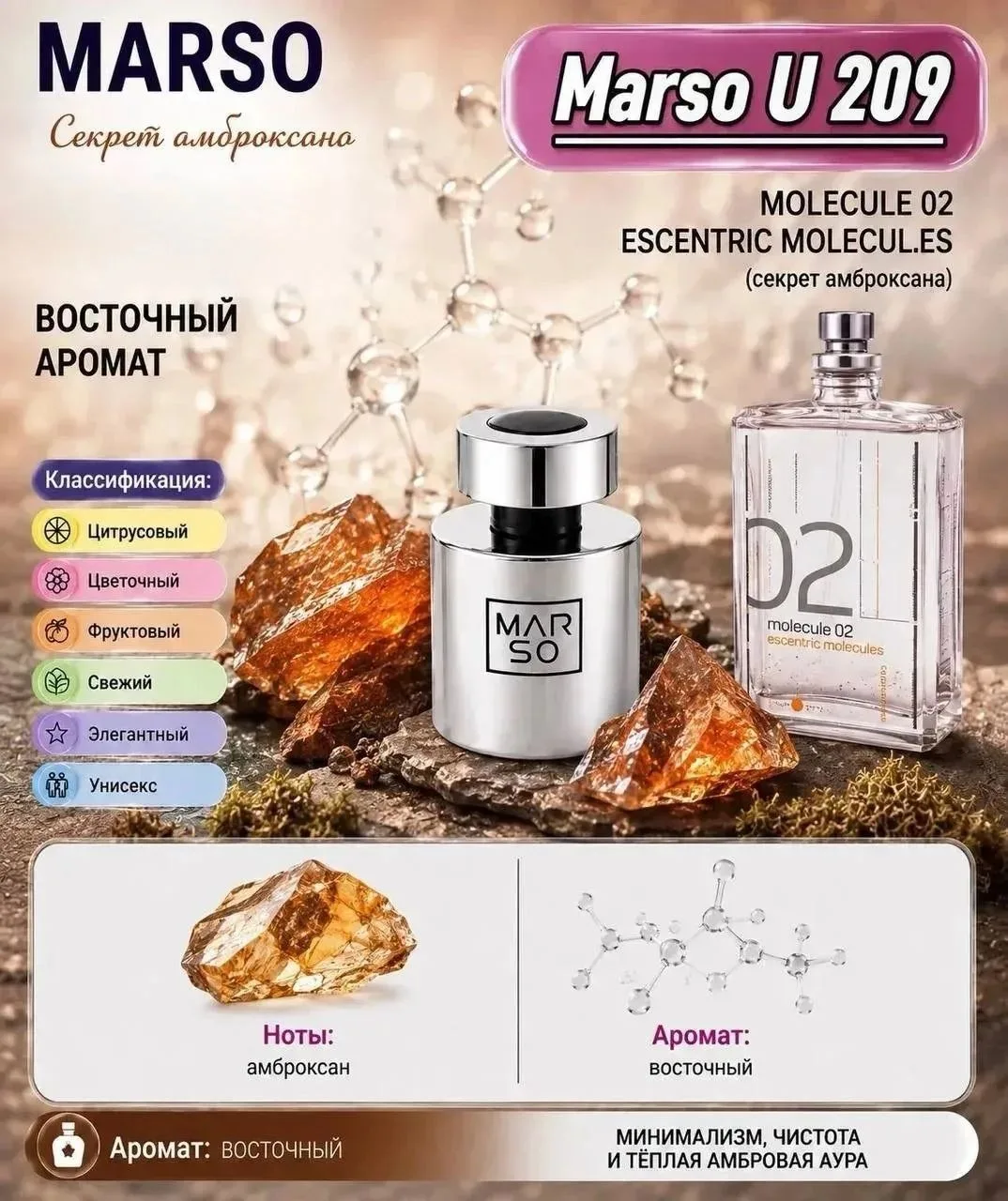 #Отзыв об аромате u 209 🩷