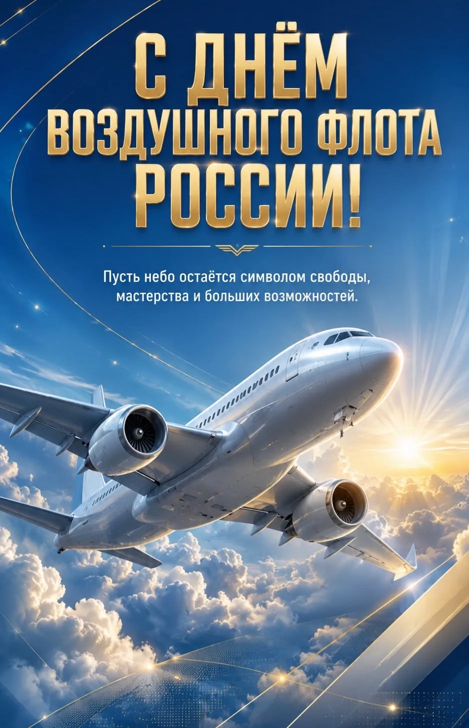 С Днем Воздушного Флота России! ✈️🇷🇺