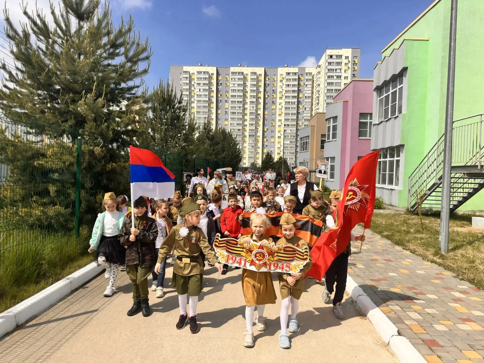 В преддверии 81-й годовщины Победы в Великой Отечественной войне в МАДОУ МО г. Краснода...