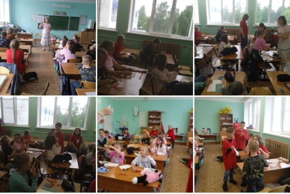 ☀️В День семьи, любви и верности в рамках малозатратных форм работы для ребят был проведен мастер-кл