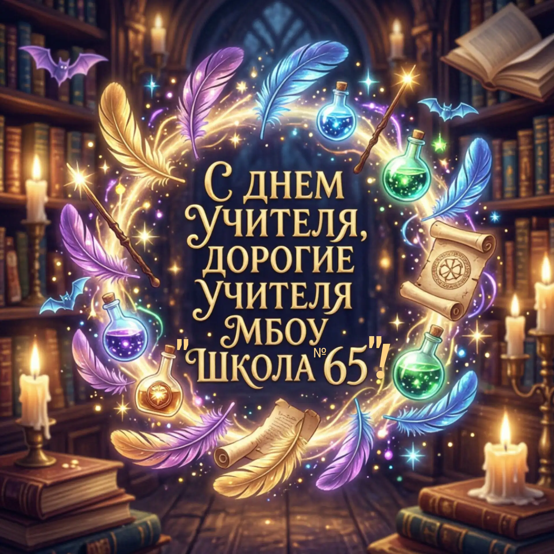 Дорогие наши учителя, поздравляем вас с профессиональным праздником!